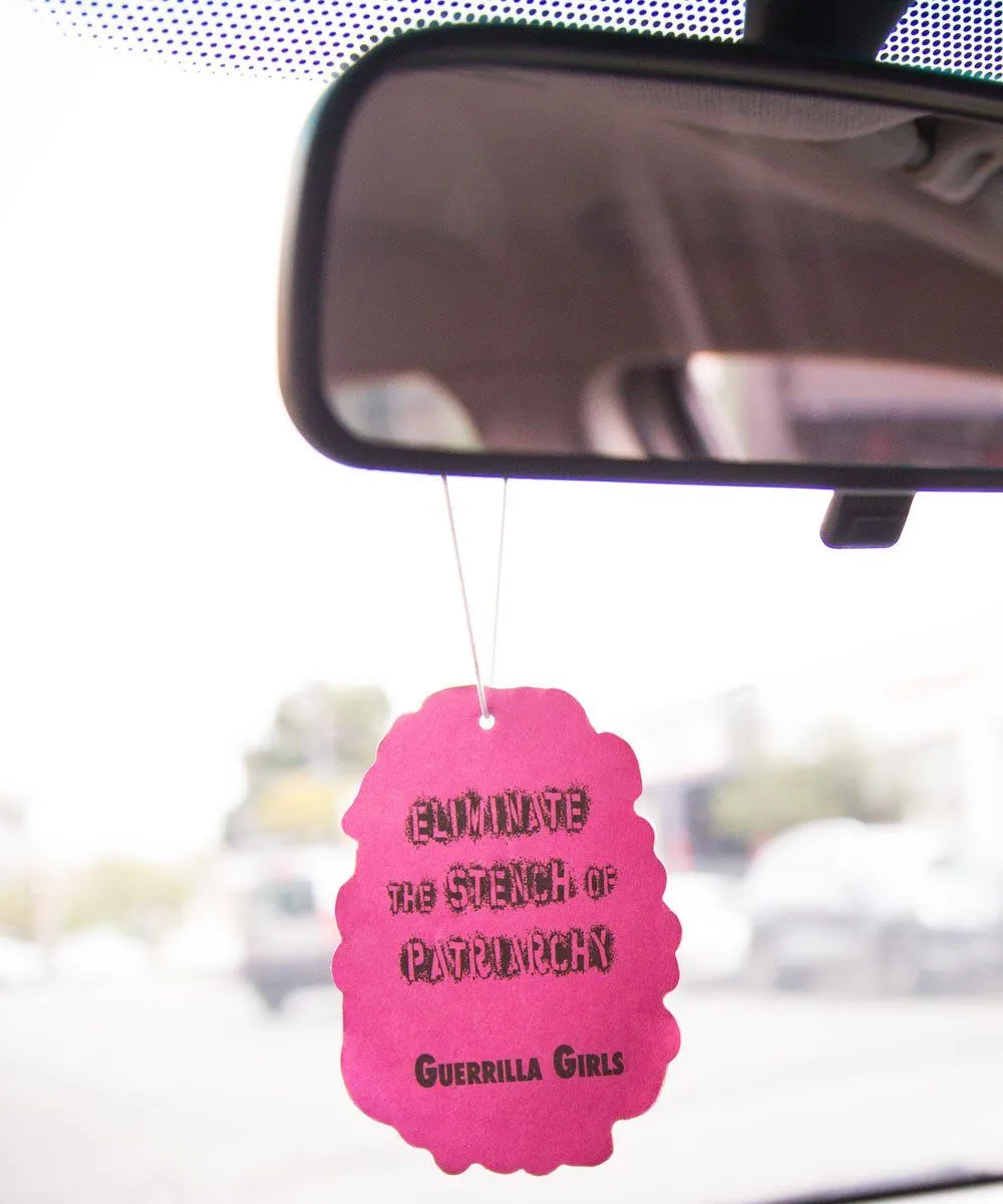 GUERRILLA GIRLS | ELIMINATE THE STENCH AIR FRESHENER