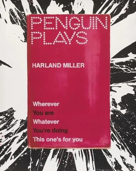 HARLAND MILLER "WHATEVER YOU'RE DOING" SILKSCREEN, 2014