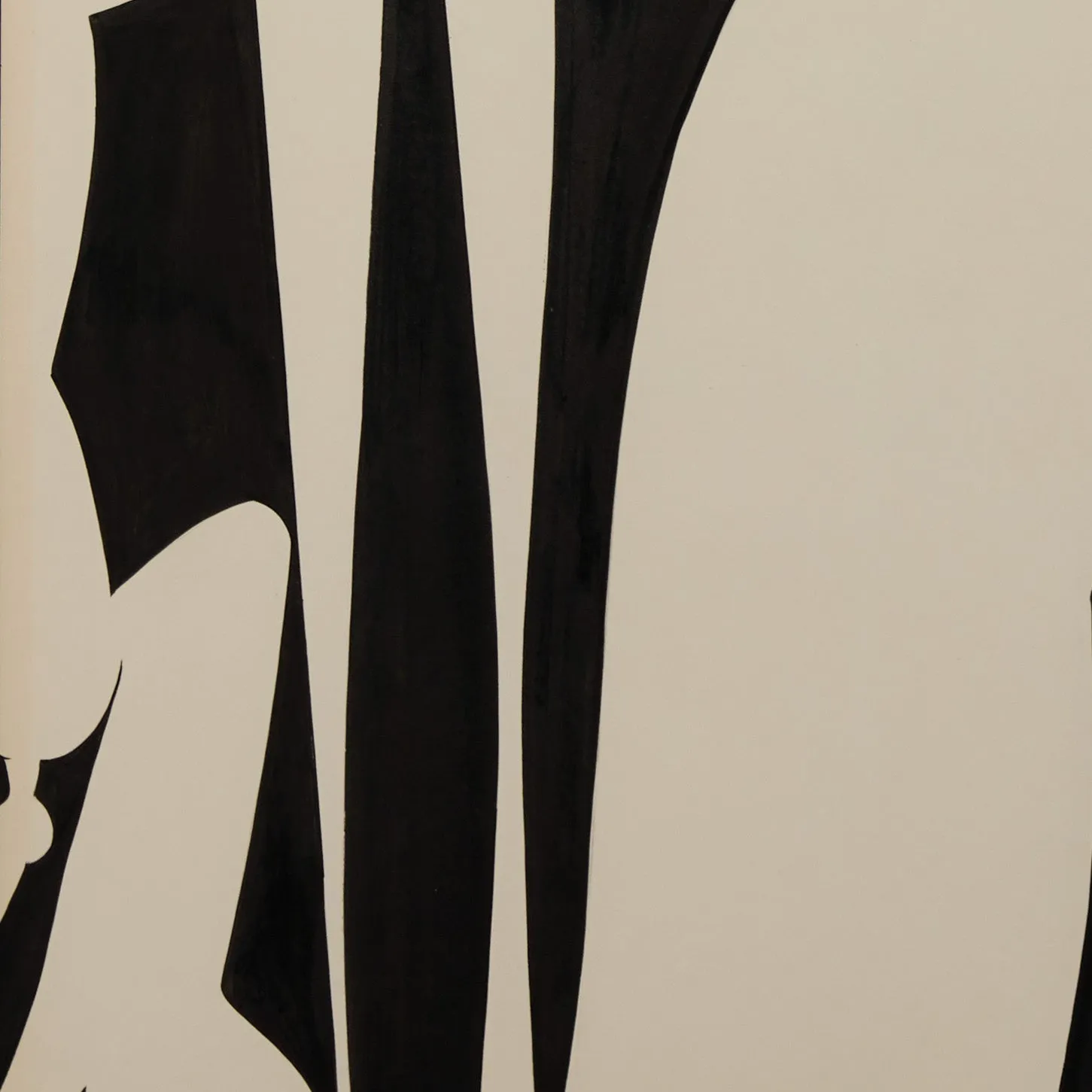HAROLD TOWN "VALE VARIATIONS #193" INK DRAWING, 1977
