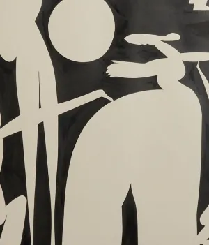 HAROLD TOWN "VALE VARIATIONS #193" INK DRAWING, 1977