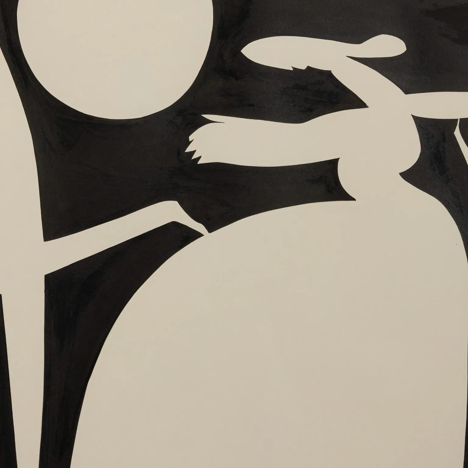 HAROLD TOWN "VALE VARIATIONS #193" INK DRAWING, 1977