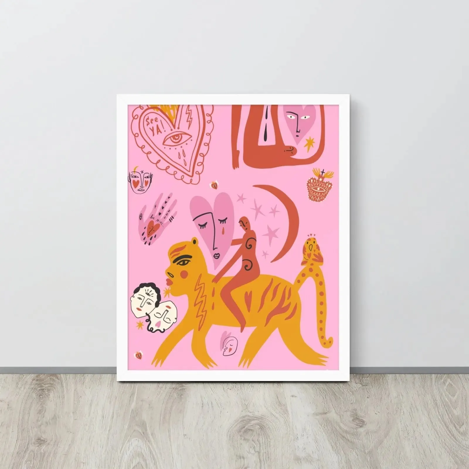 Harsh Hearts Pt.4 Framed Wall Decor