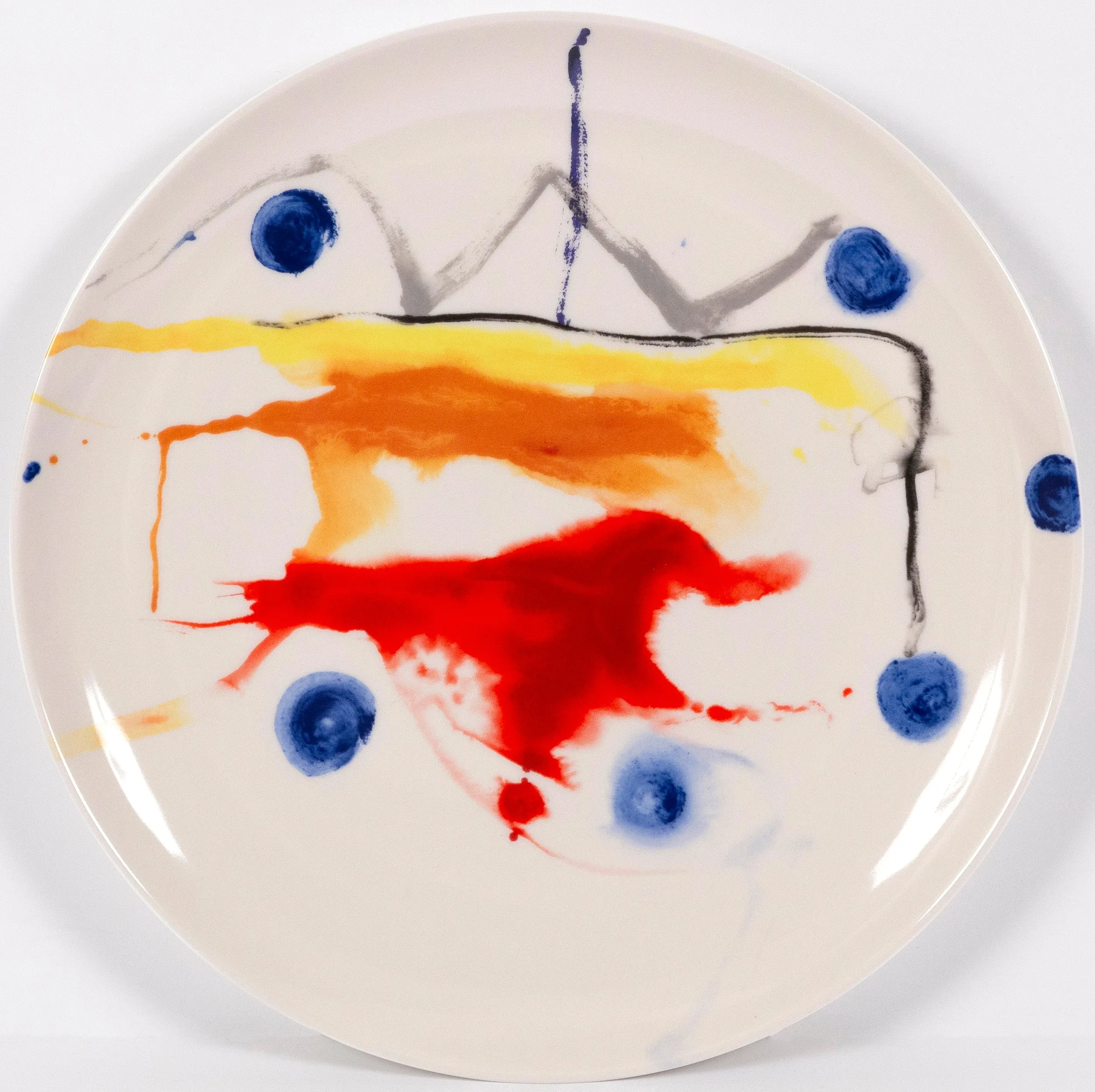 HELEN FRANKENTHALER "ACROBAT" 1995