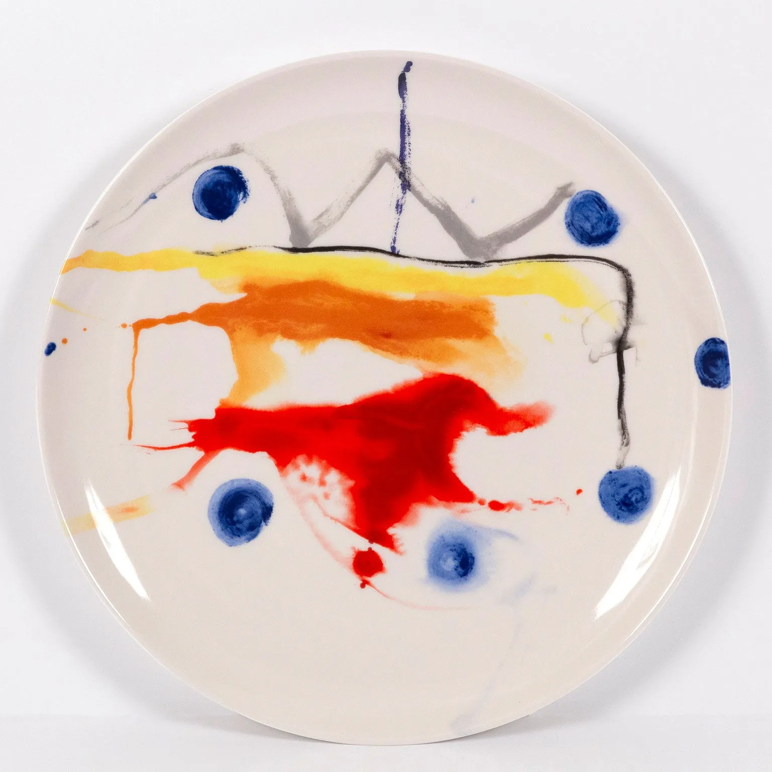 HELEN FRANKENTHALER "ACROBAT" 1995