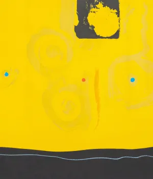 HELEN FRANKENTHALER "PLAZA REAL" ETCHING, 1987