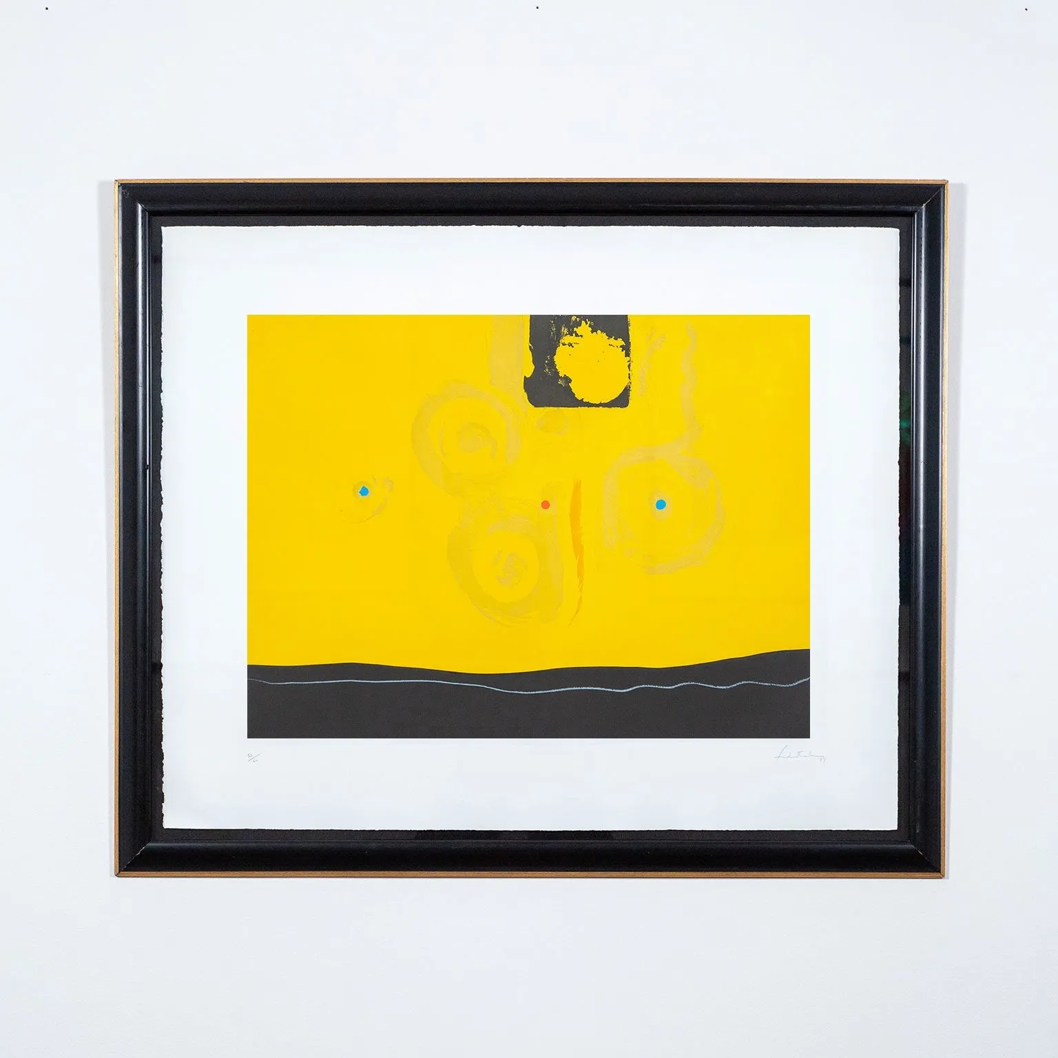 HELEN FRANKENTHALER "PLAZA REAL" ETCHING, 1987