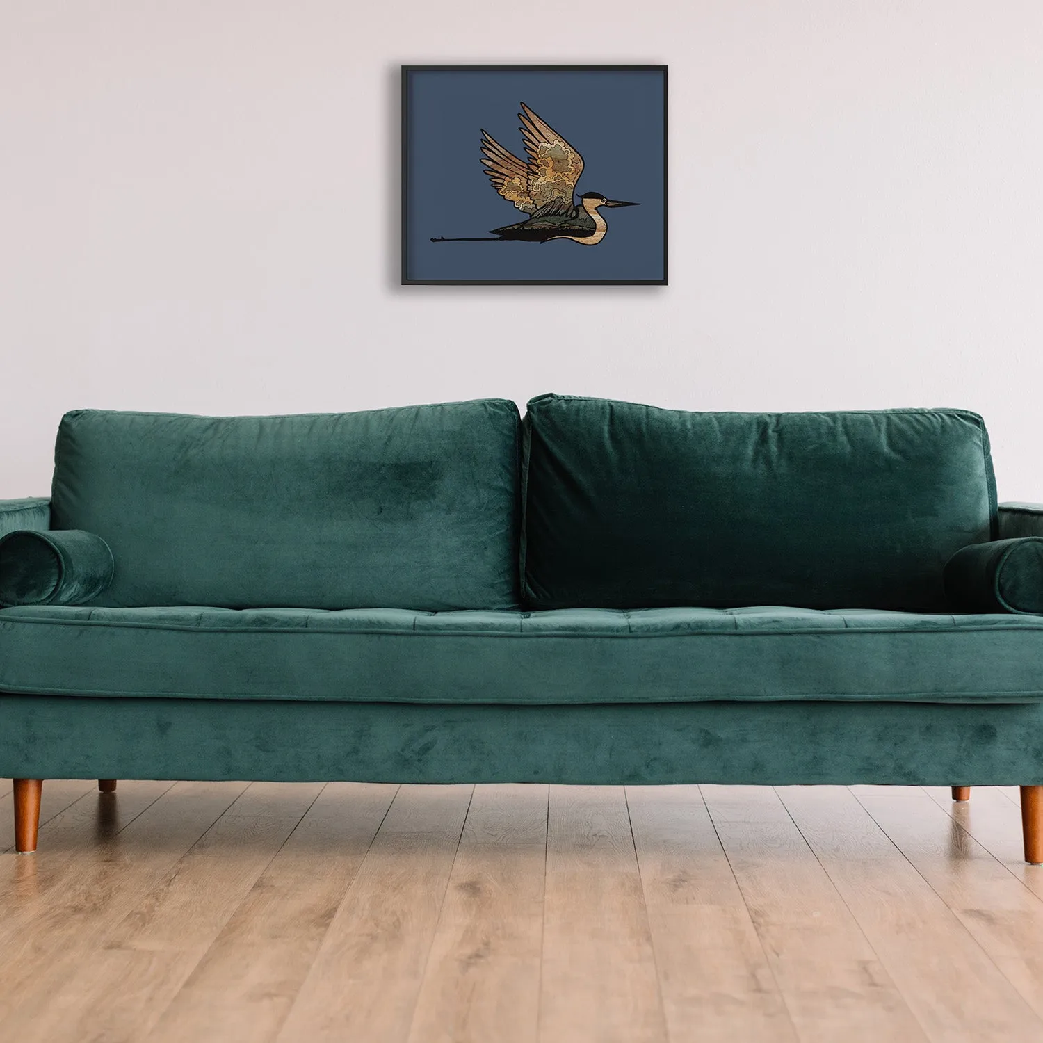 Heron Print