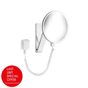 iLook Move 5x Led Make-Up Mirror - Wall Mount - 9" Brass/Polished Chrome - Last Unit Special Offer
