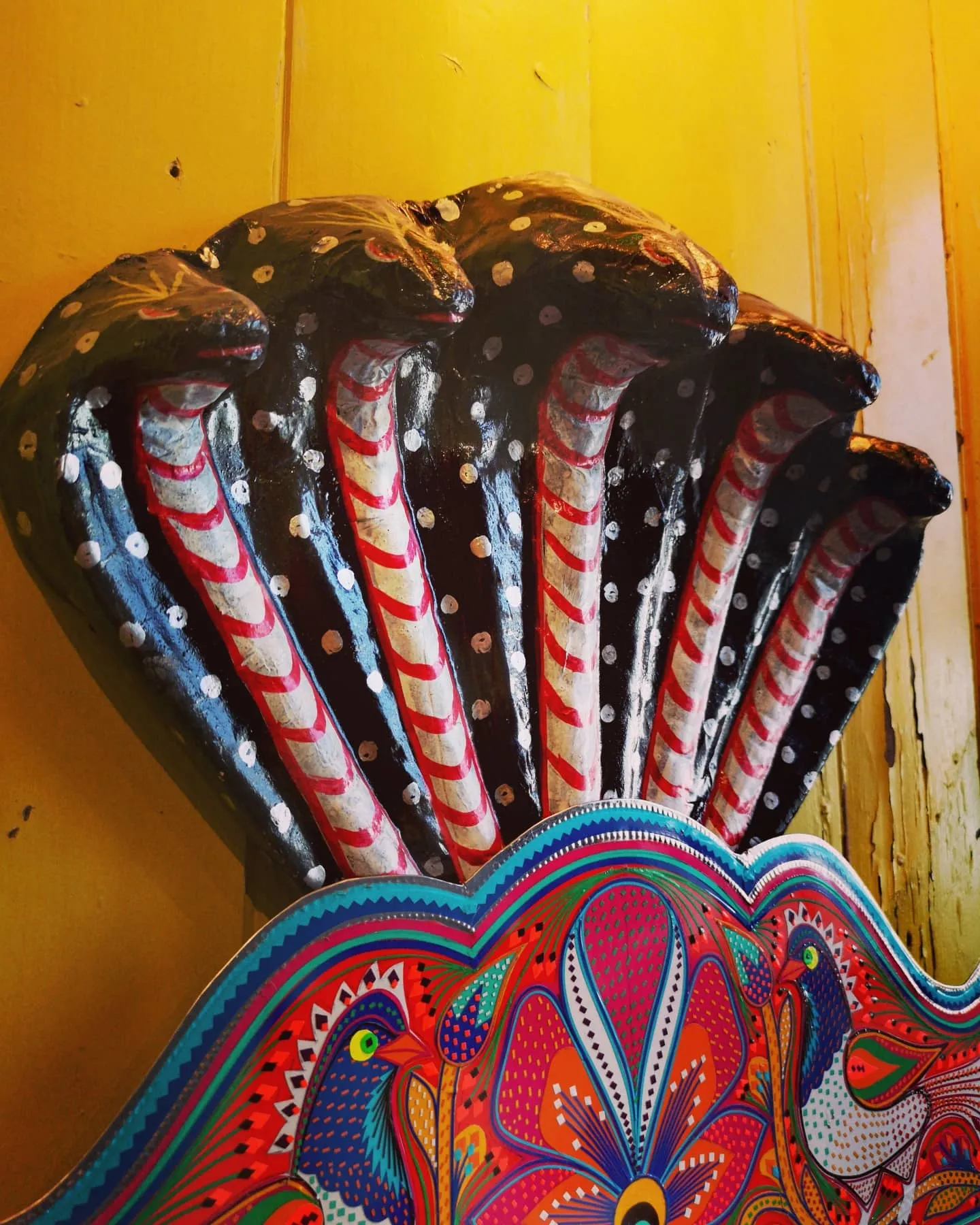 Indian paper mache masks
