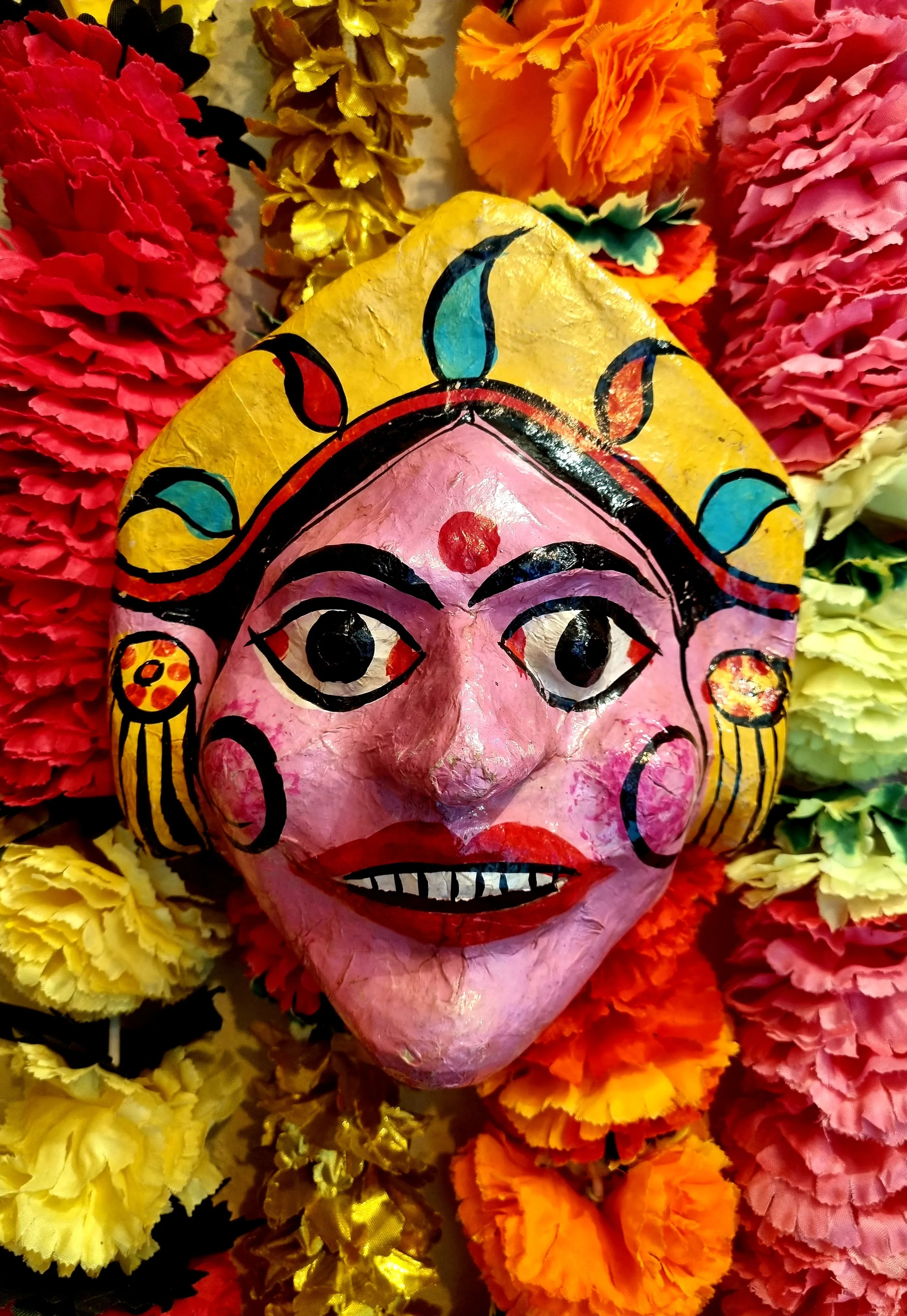 Indian paper mache masks