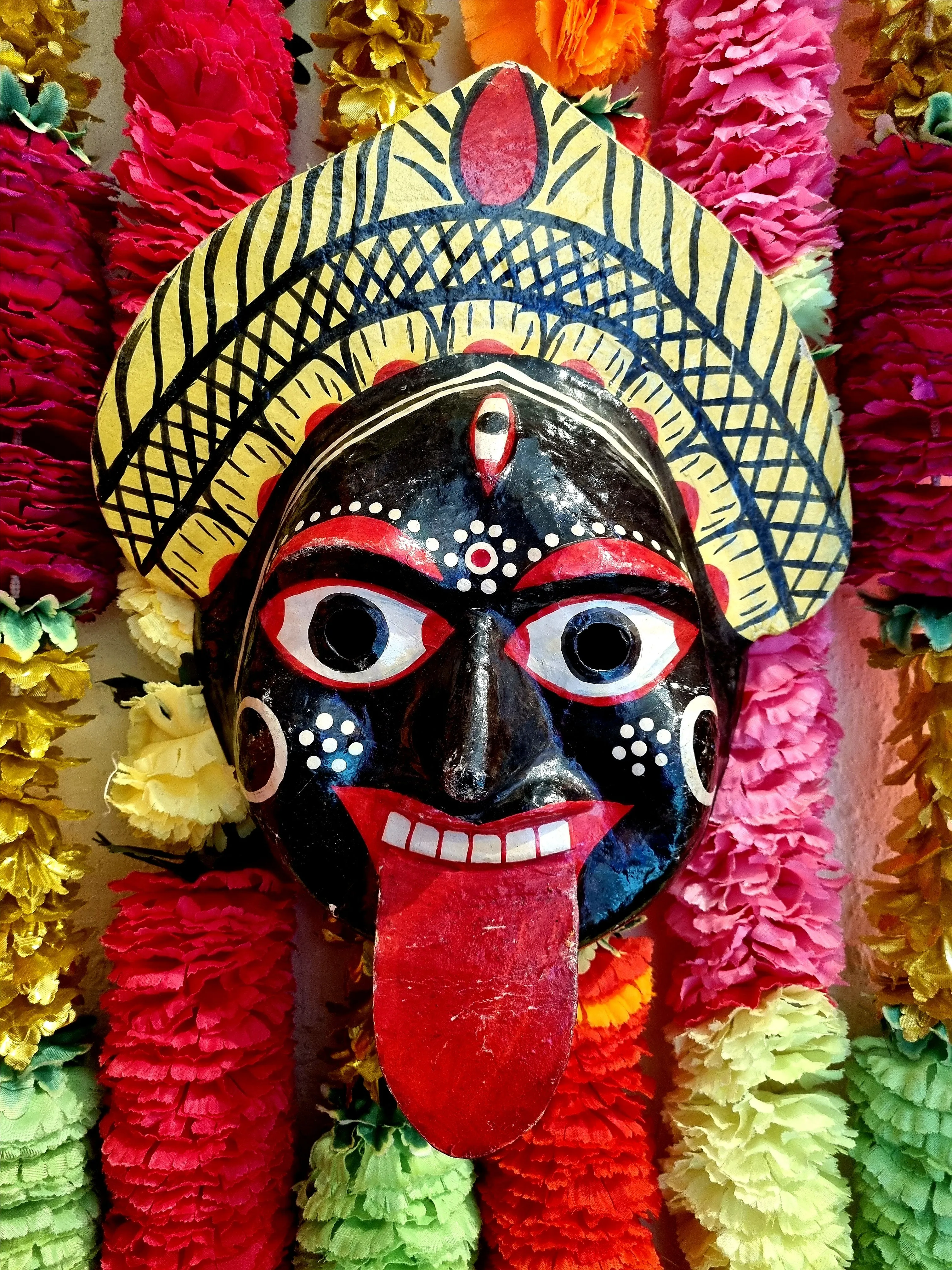 Indian paper mache masks