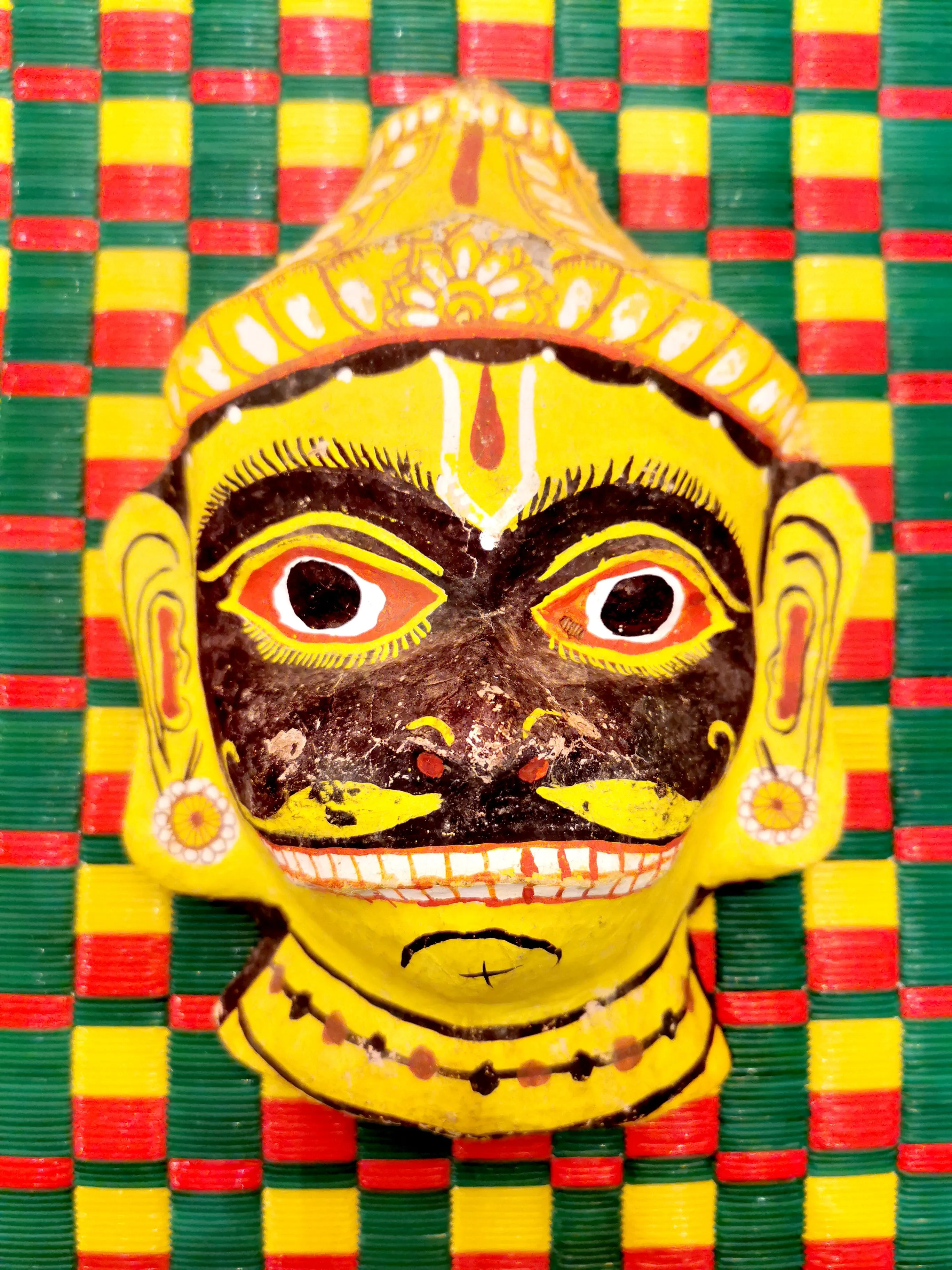 Indian paper mache masks