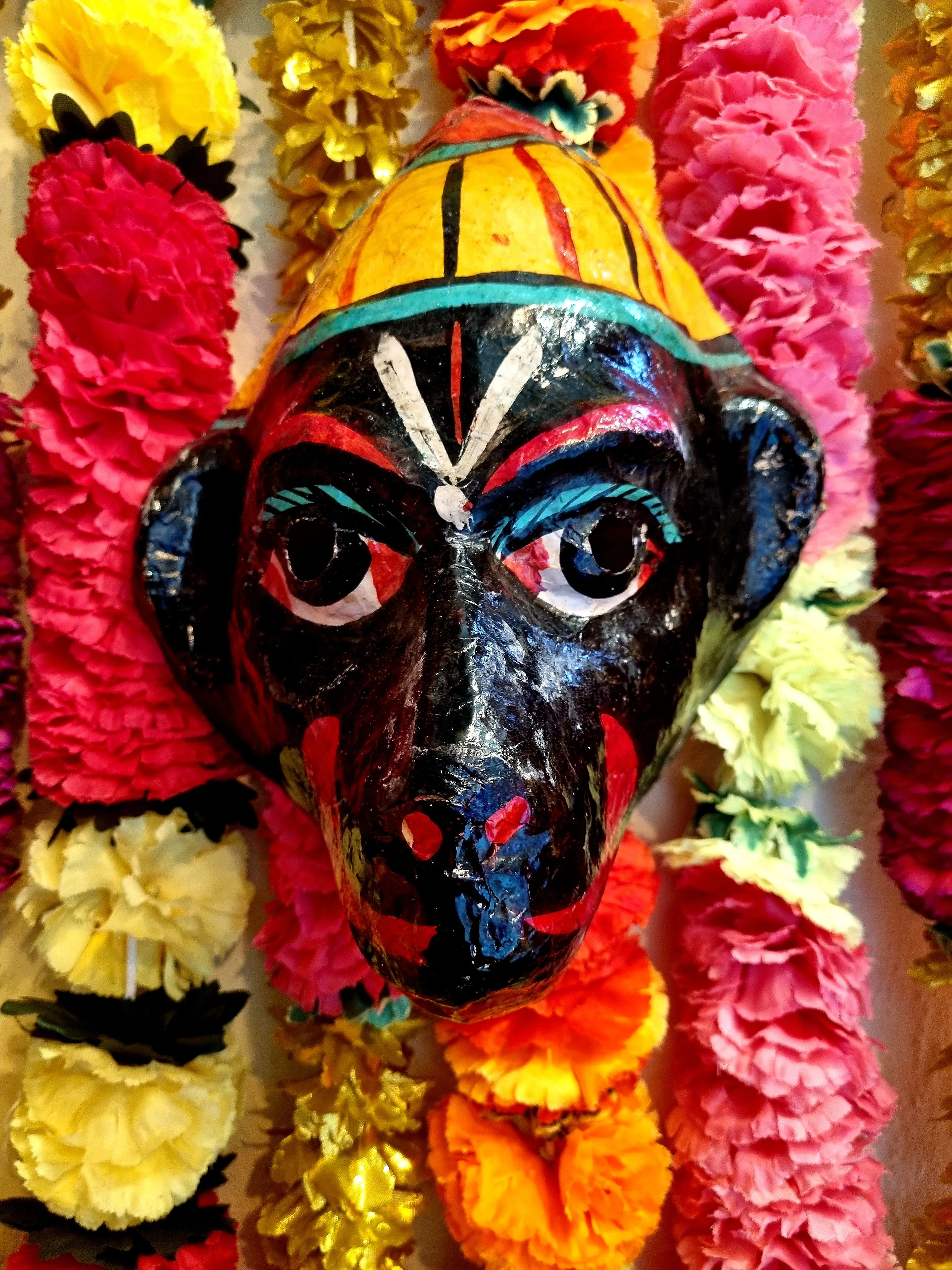 Indian paper mache masks