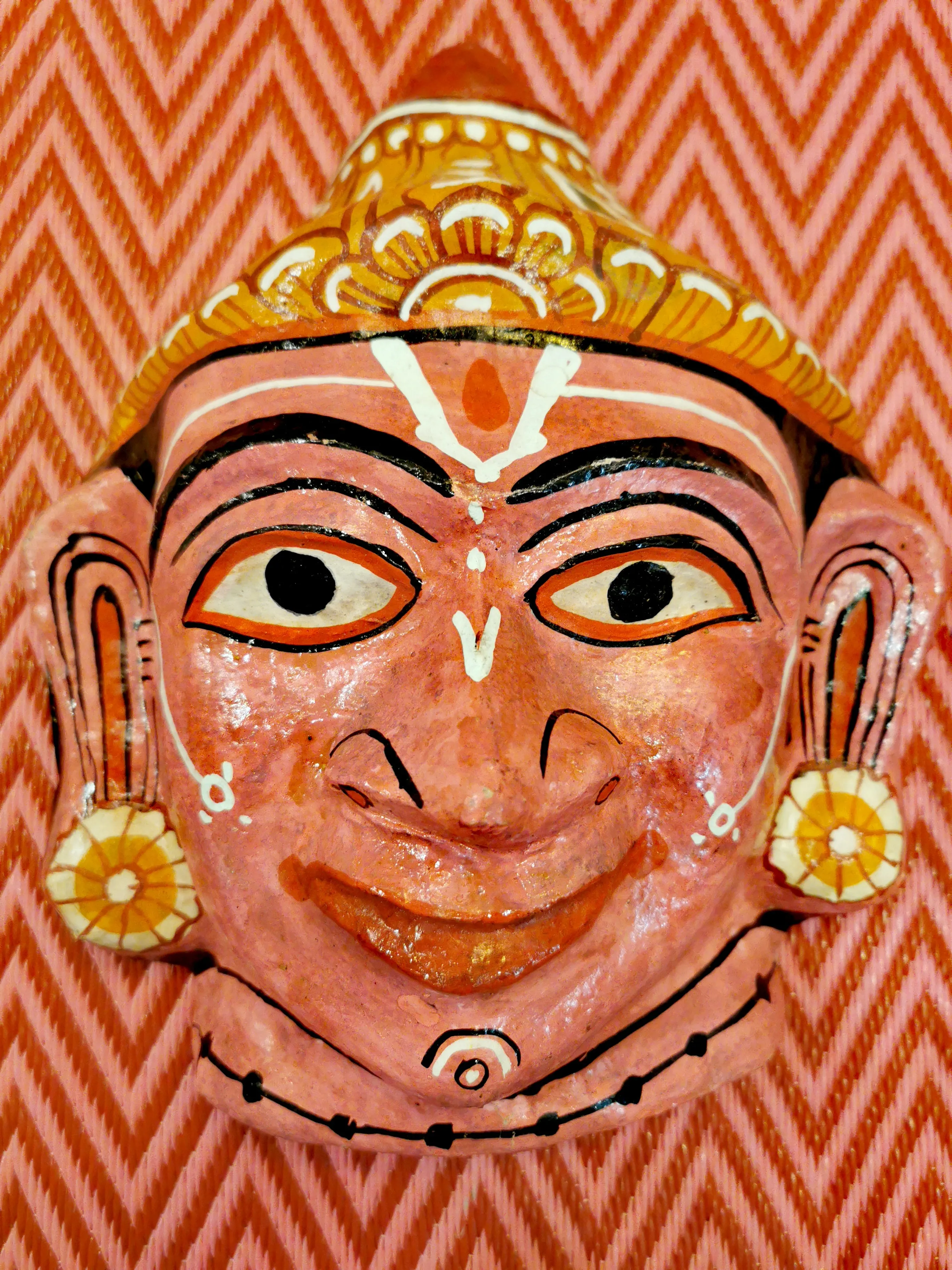 Indian paper mache masks