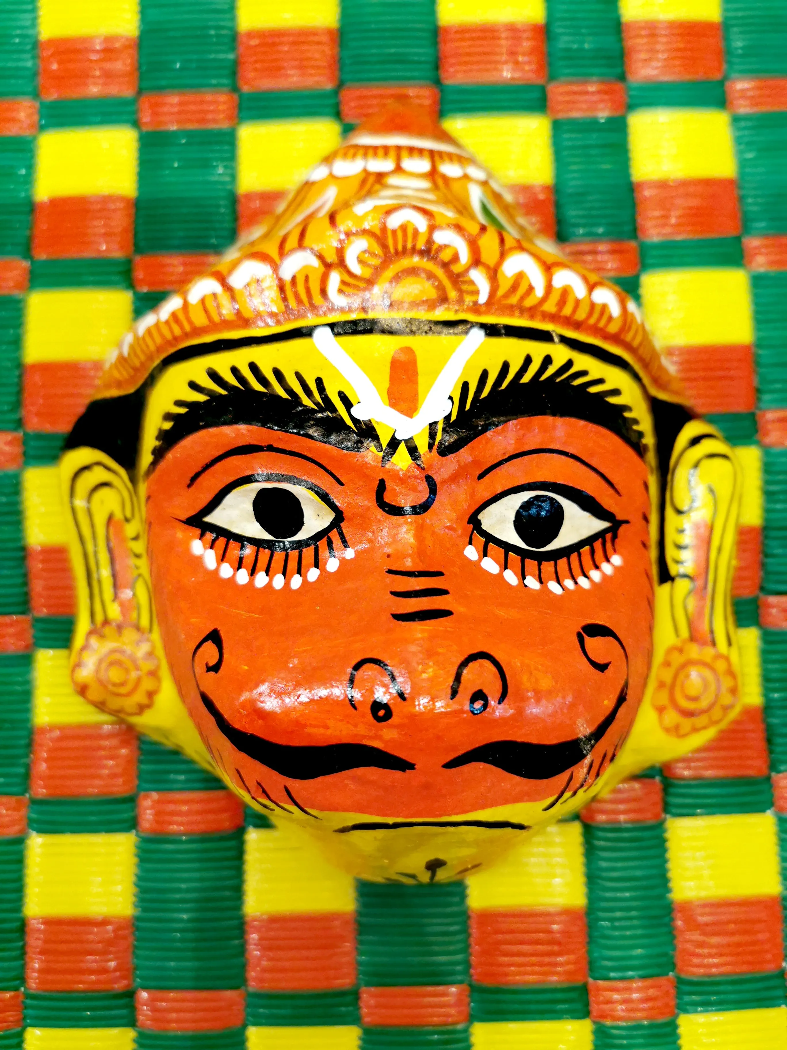 Indian paper mache masks