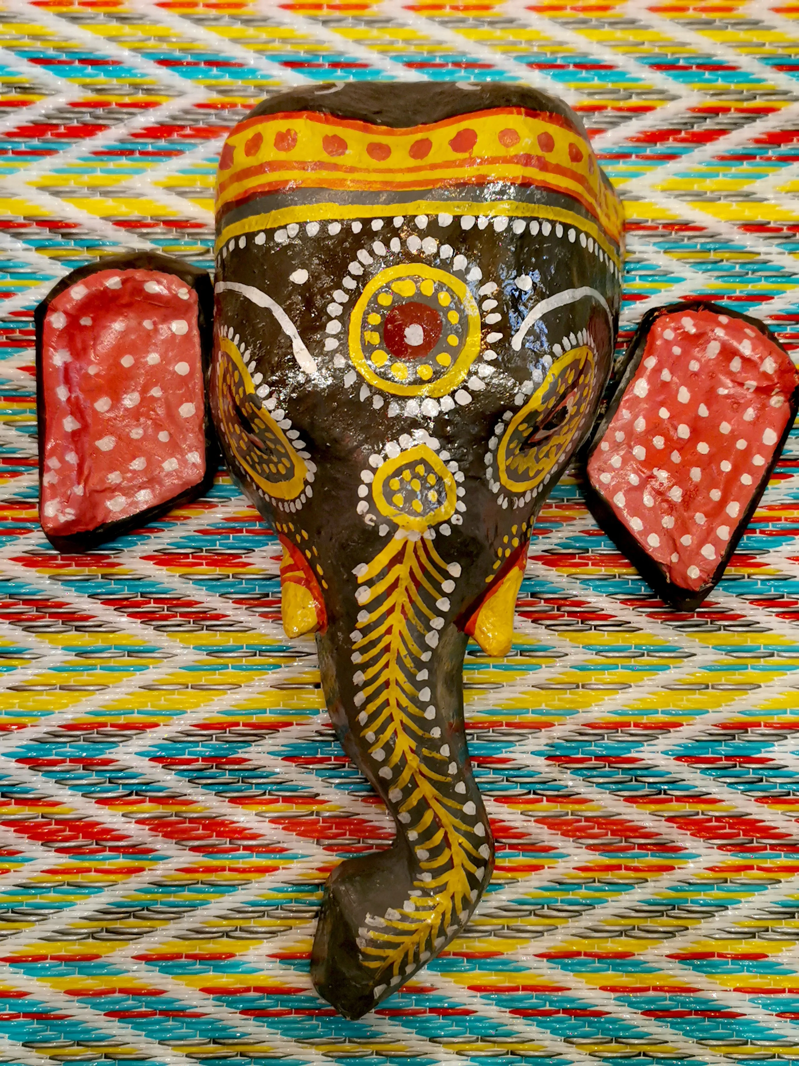 Indian paper mache masks