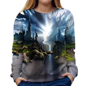 Interior Light Womens Sweatshirt