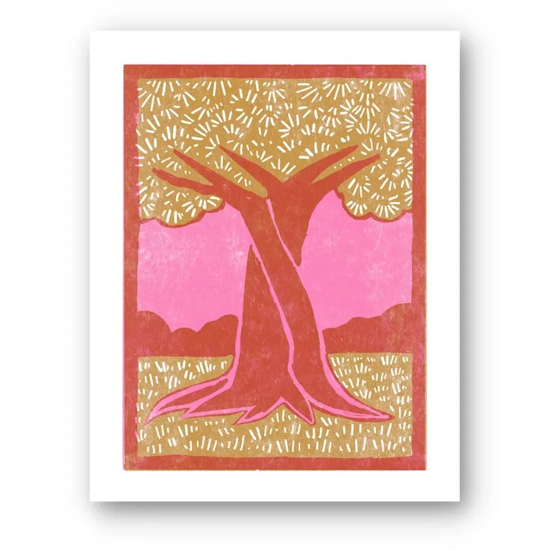 Intertwined 8x10 Letterpress Print