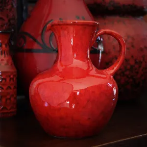 Italian Orange Pitcher