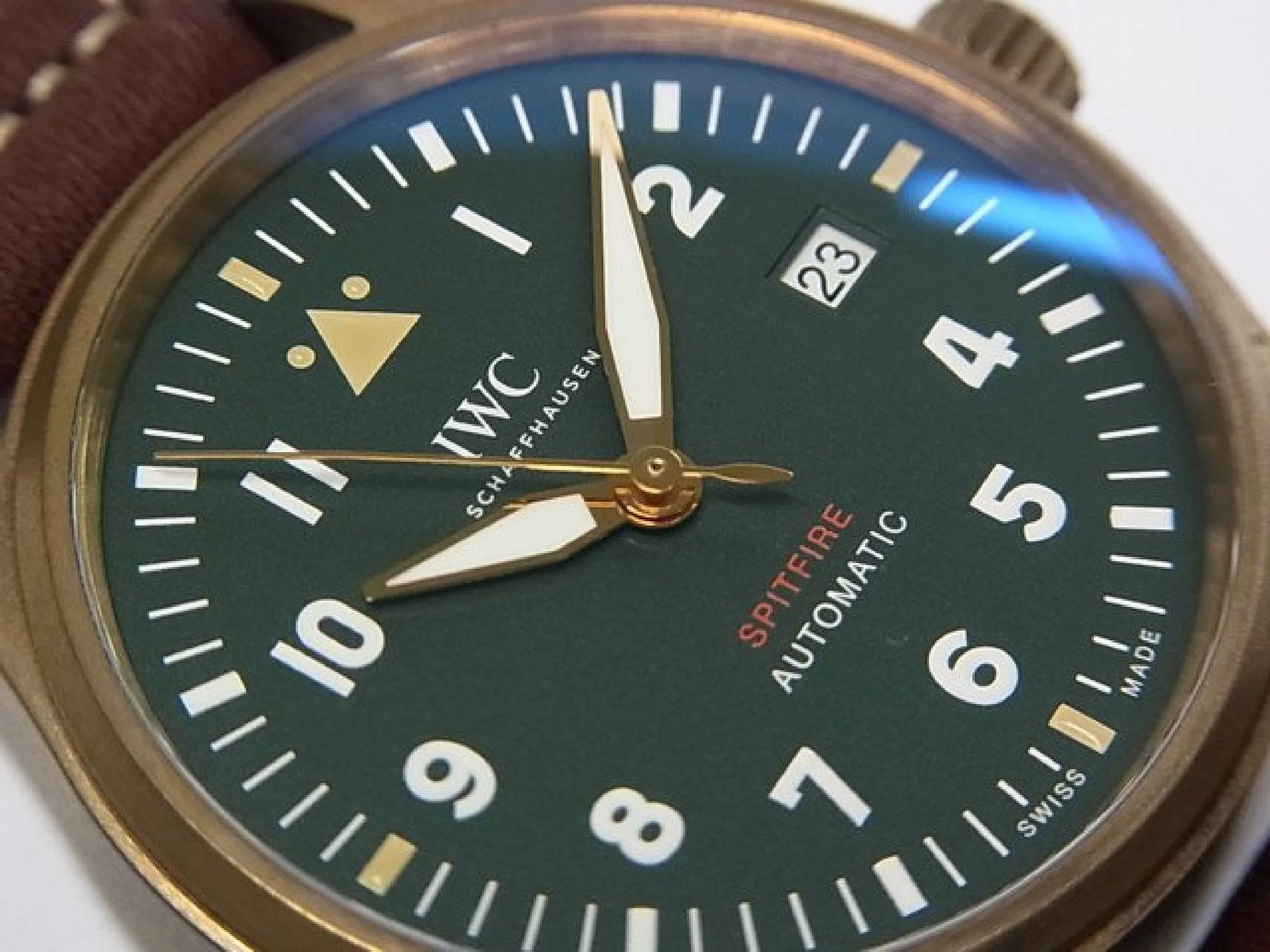 IWC Pilot's watch Automatic Spitfire bronze IW326802 Mens 181379111