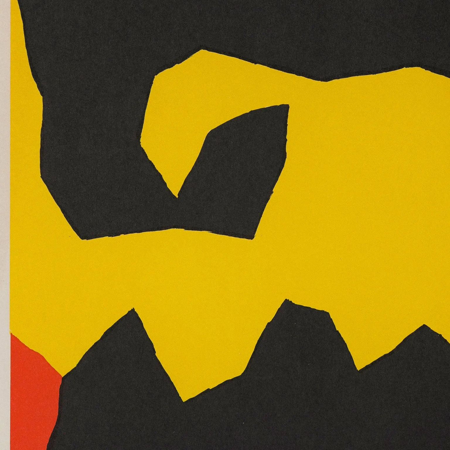 JACK YOUNGERMAN "CRUNCH" SILKSCREEN 1964