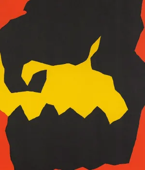 JACK YOUNGERMAN "CRUNCH" SILKSCREEN 1964