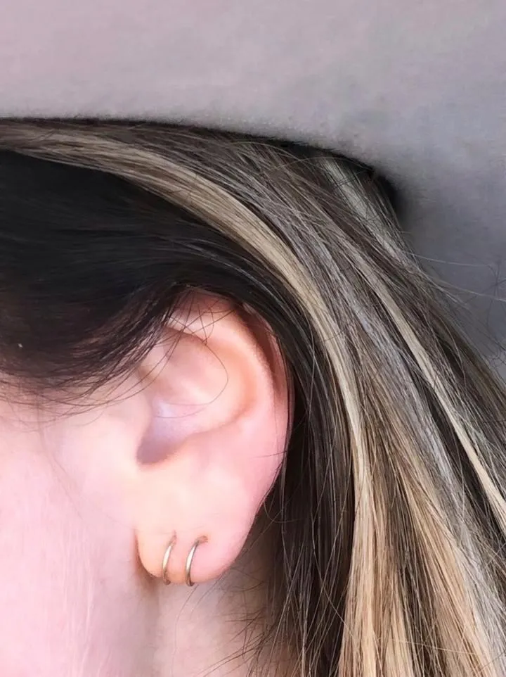 JaxKelly - Minimalist Spiral Earring