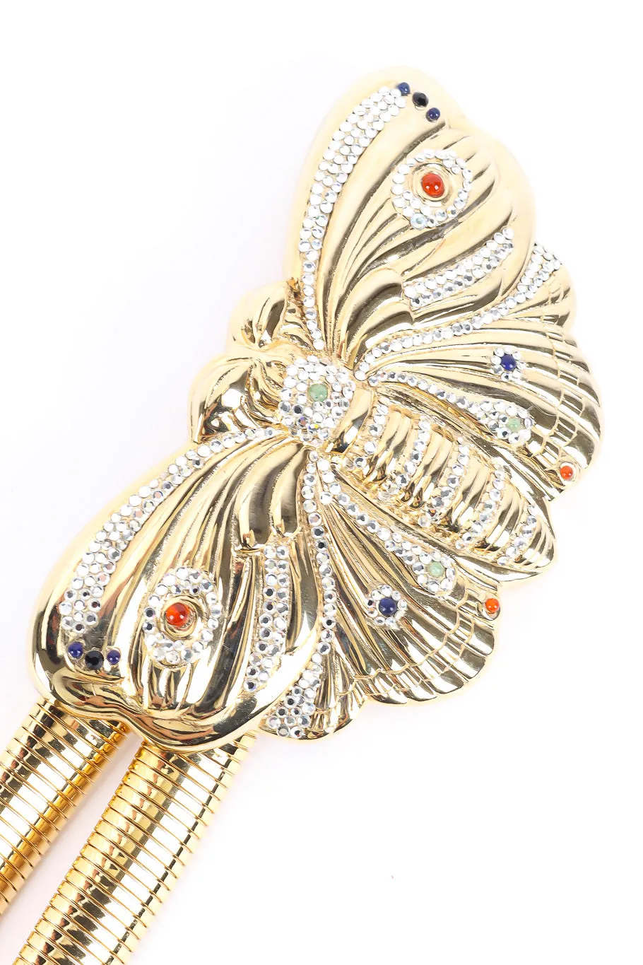 Jeweled Butterfly Stretch Belt