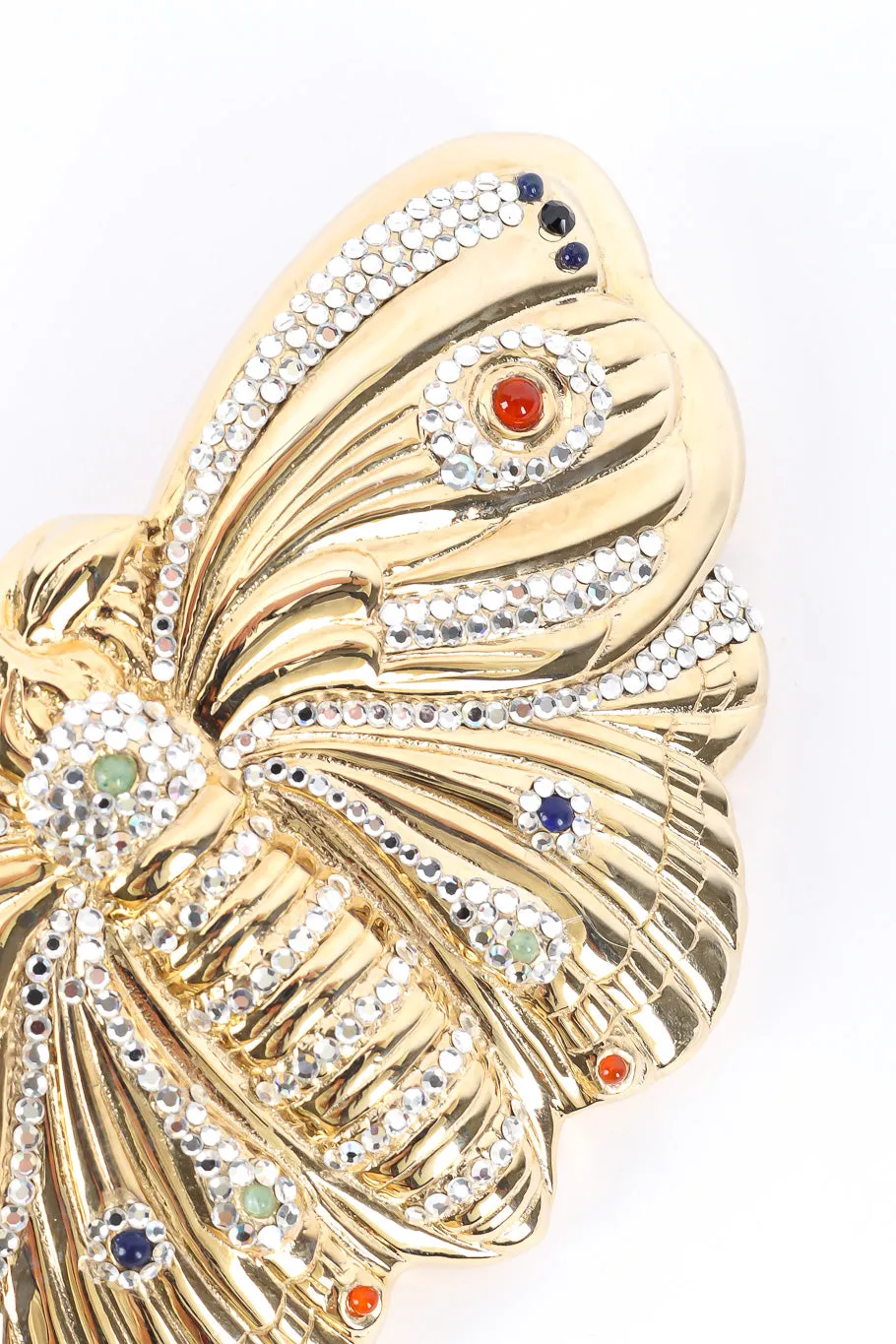 Jeweled Butterfly Stretch Belt