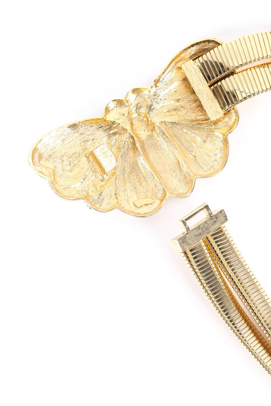 Jeweled Butterfly Stretch Belt