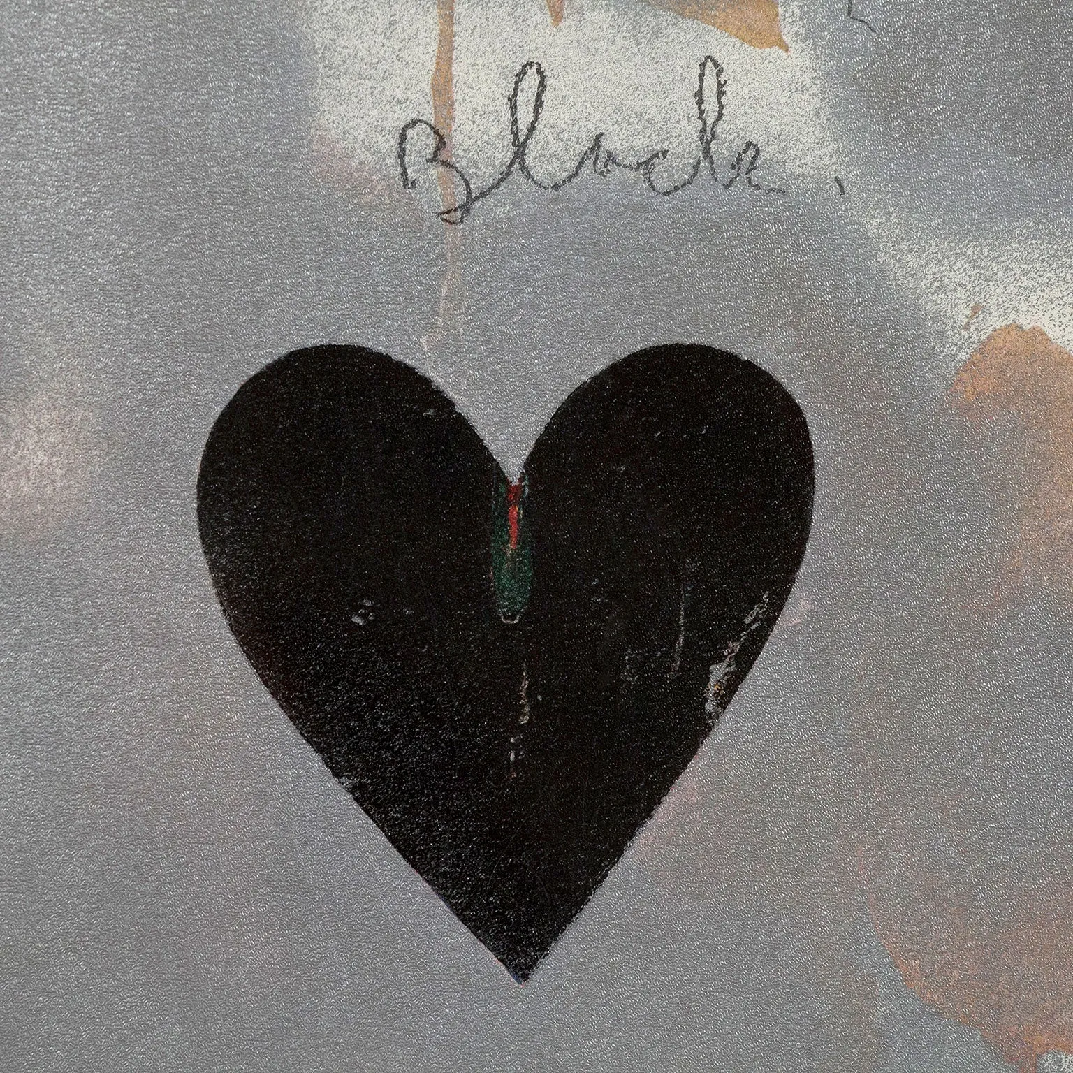 JIM DINE "8 HEARTS / LOOK" LITHO, 1970