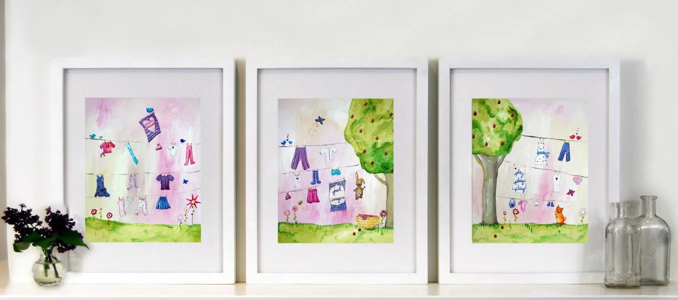 Just Imagine  - Nursery Quote Art