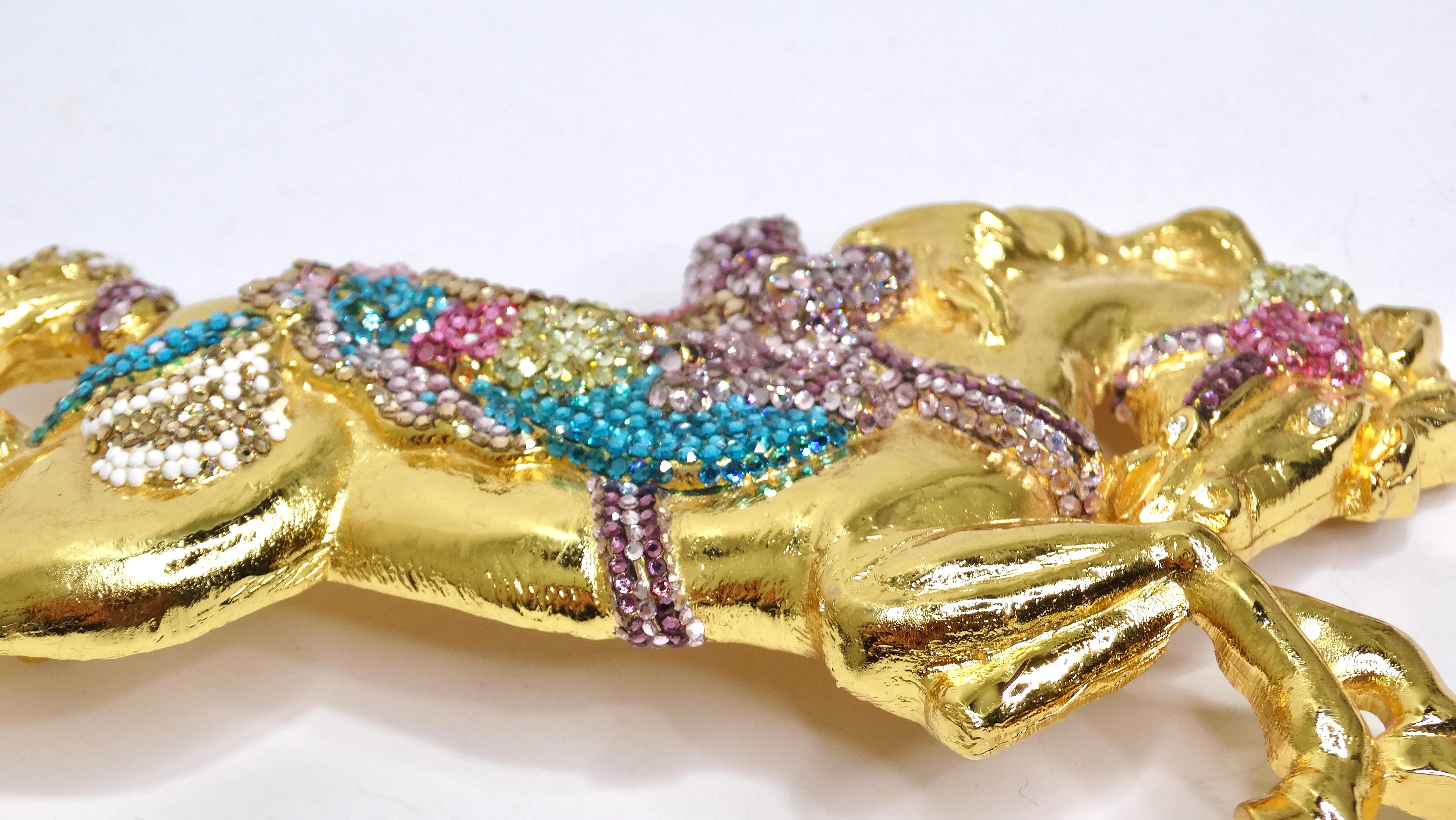 Kathrine Baumann Swarovski Horse Belt Buckle