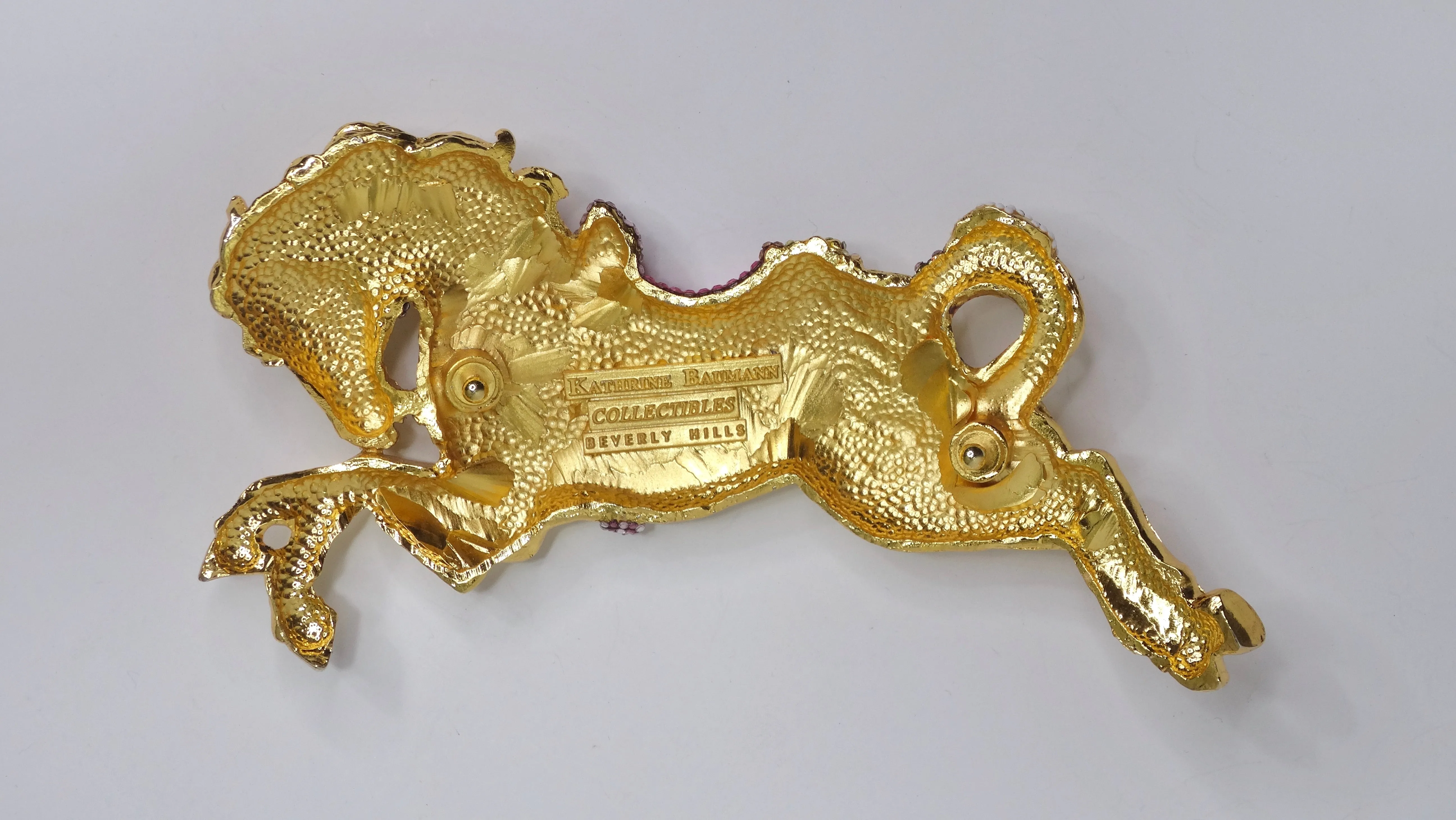 Kathrine Baumann Swarovski Horse Belt Buckle