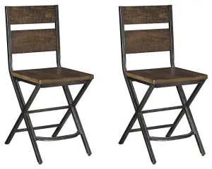Kavara 2-Piece Bar Stool Set