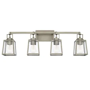 Kenner 4 Light Vanity- Antique Nickel