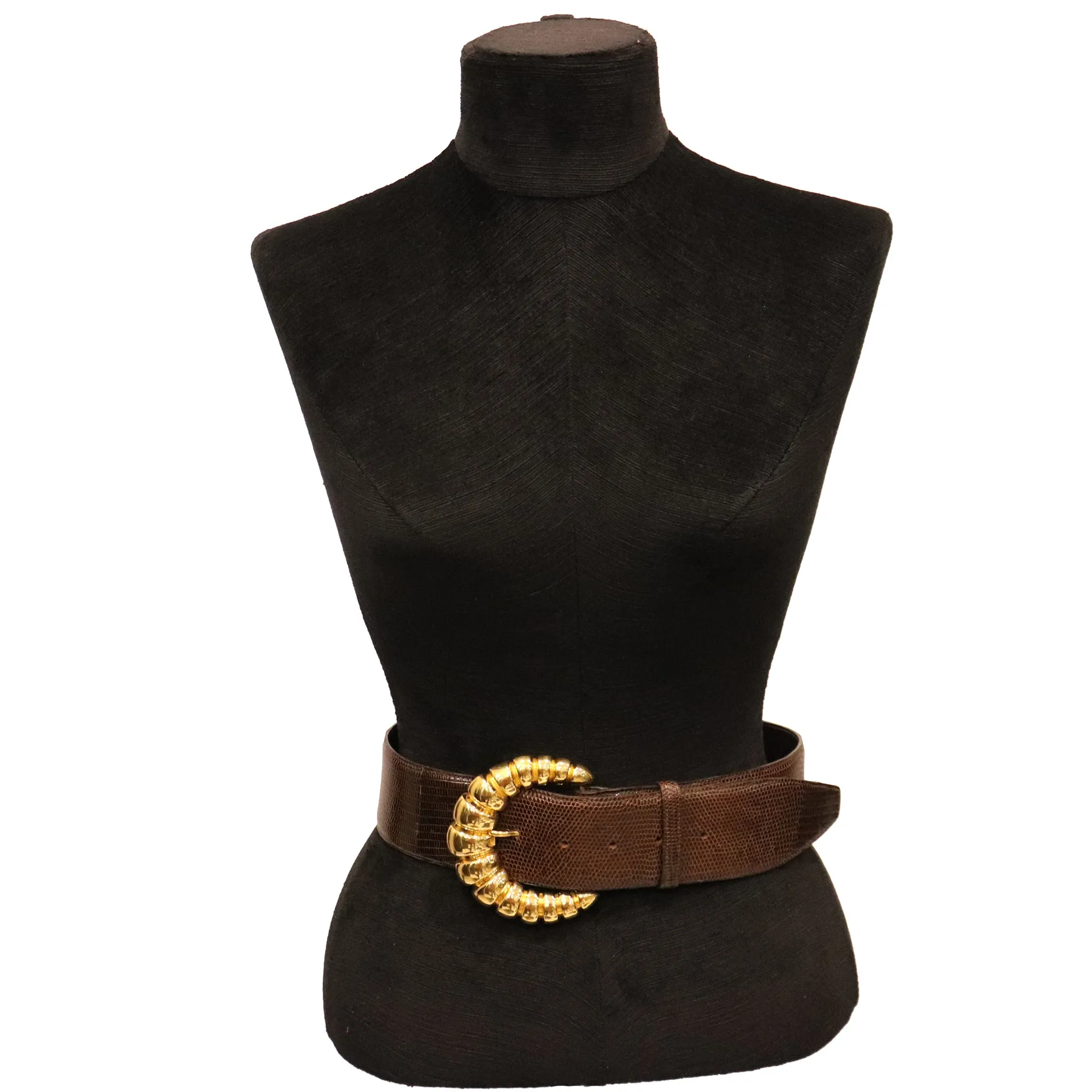 Kleingberg Sherrill Gold Buckle W/ Four Colored Belt Bands
