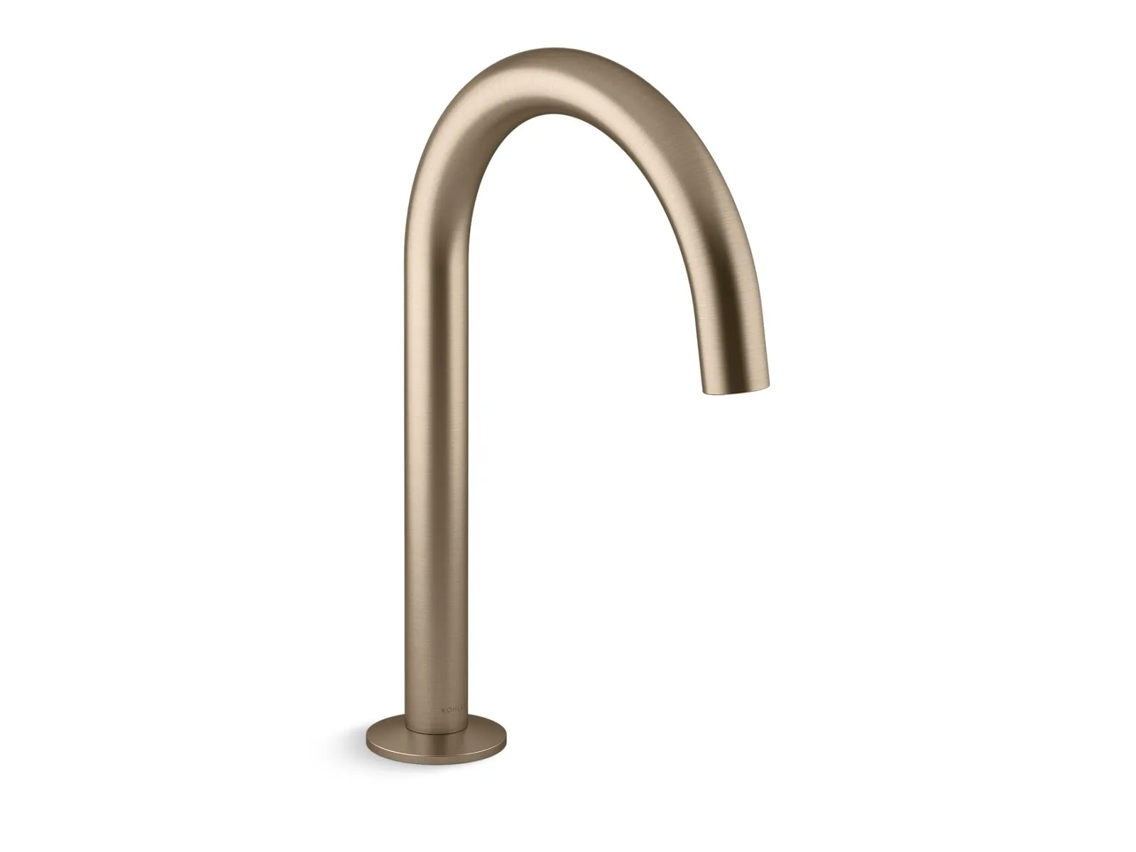 KOHLER K-77985 Components Deck-mount bath spout with Tube design