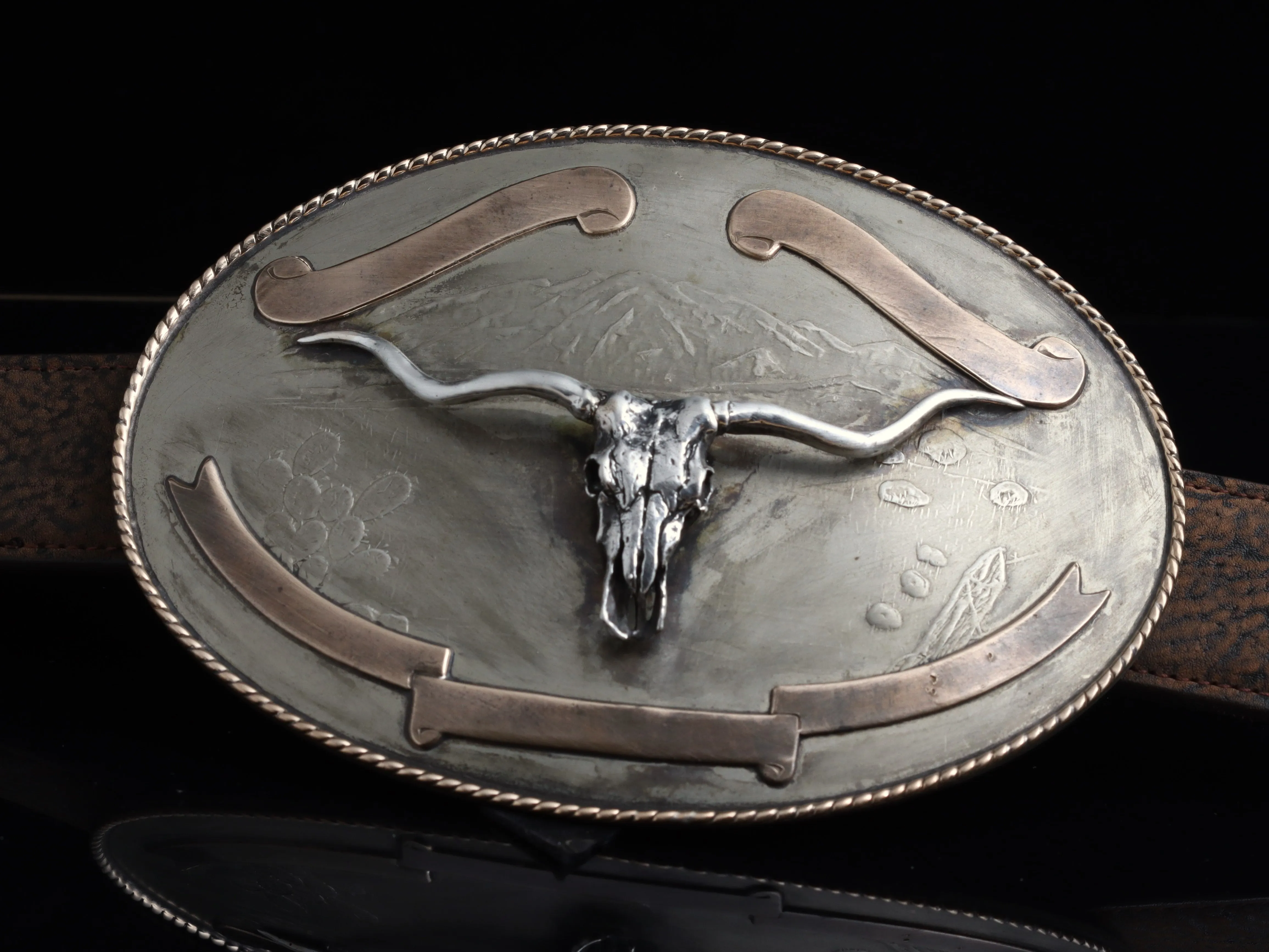 Large Vintage Longhorn
