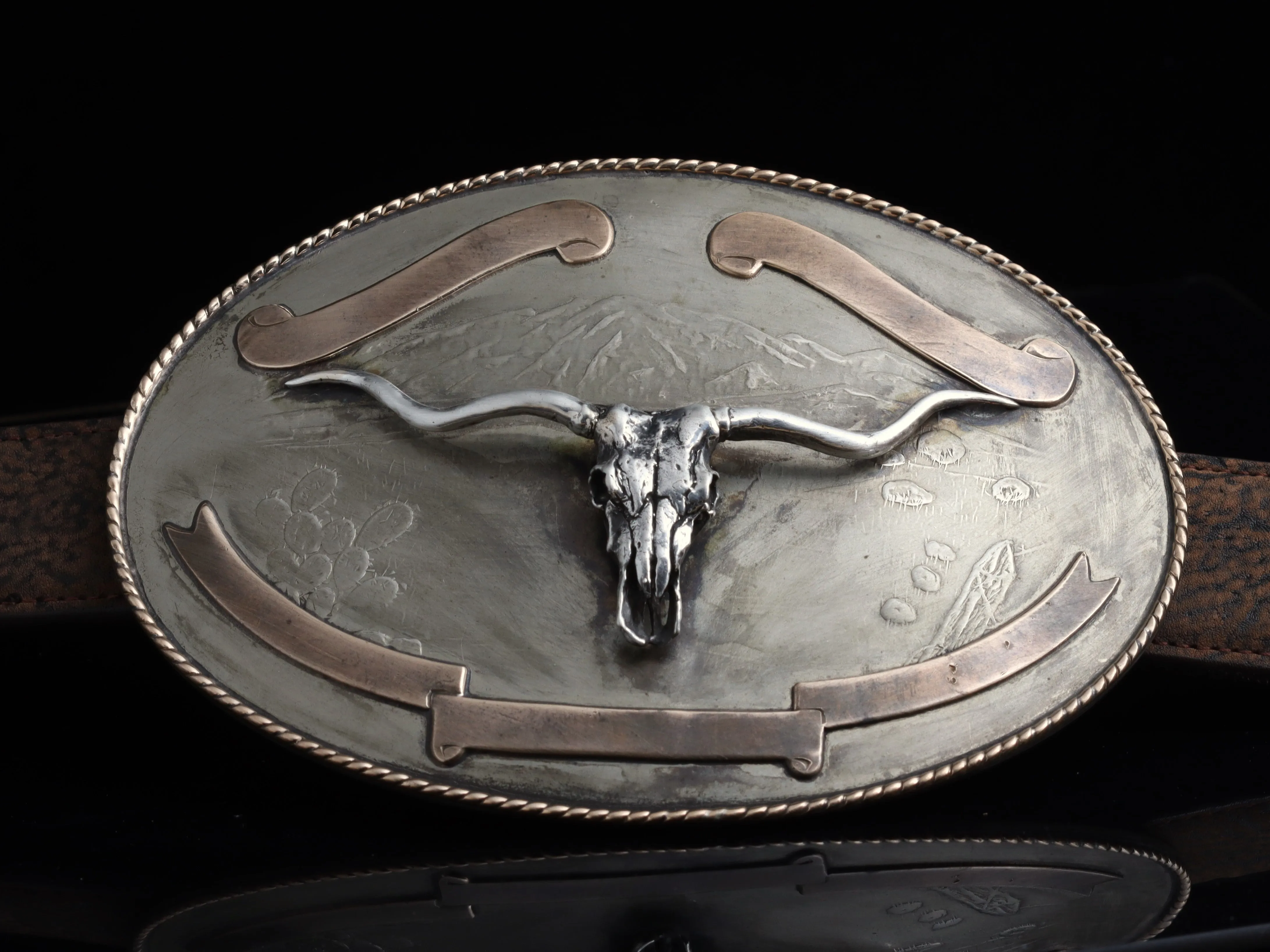 Large Vintage Longhorn