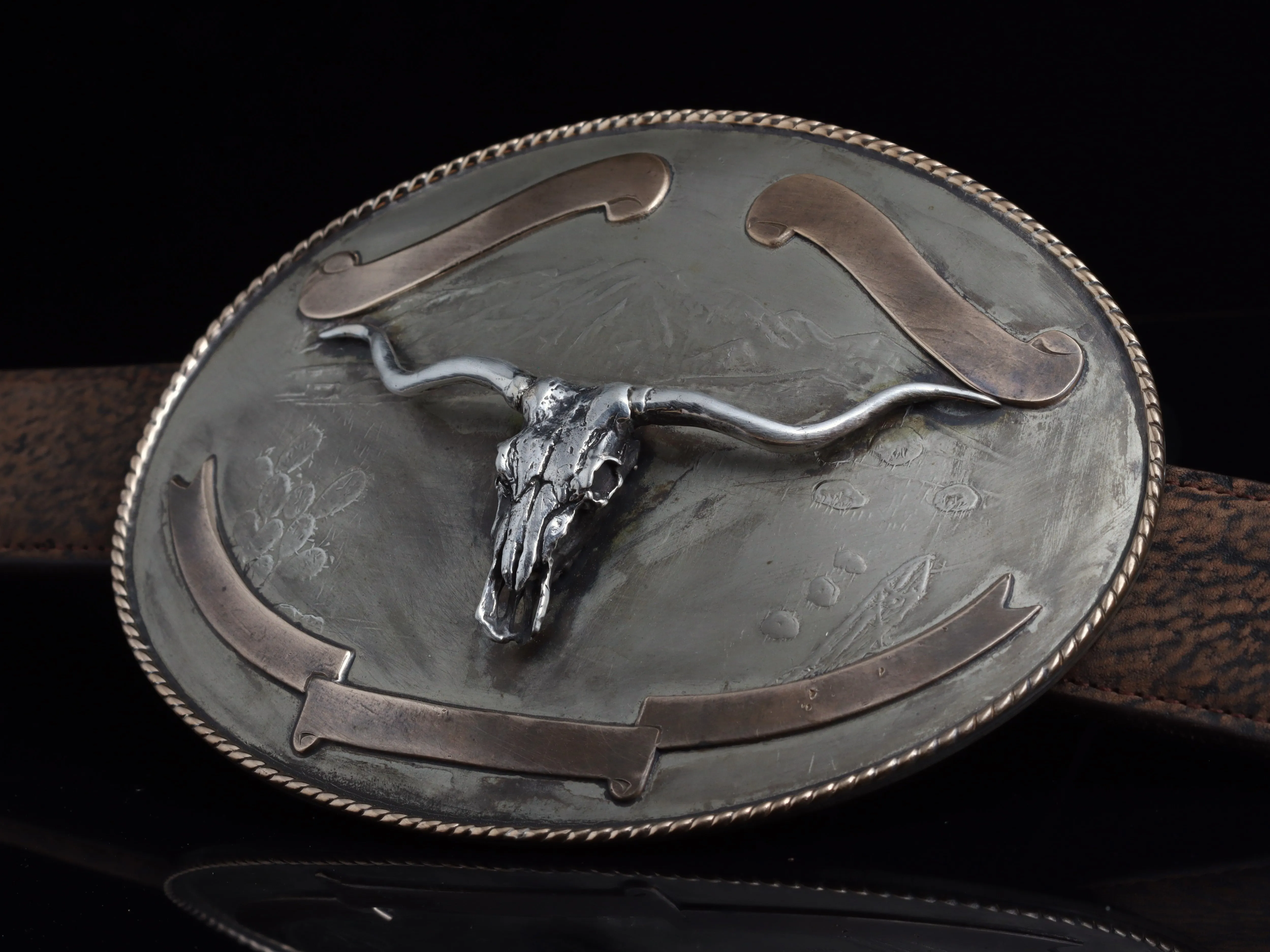 Large Vintage Longhorn