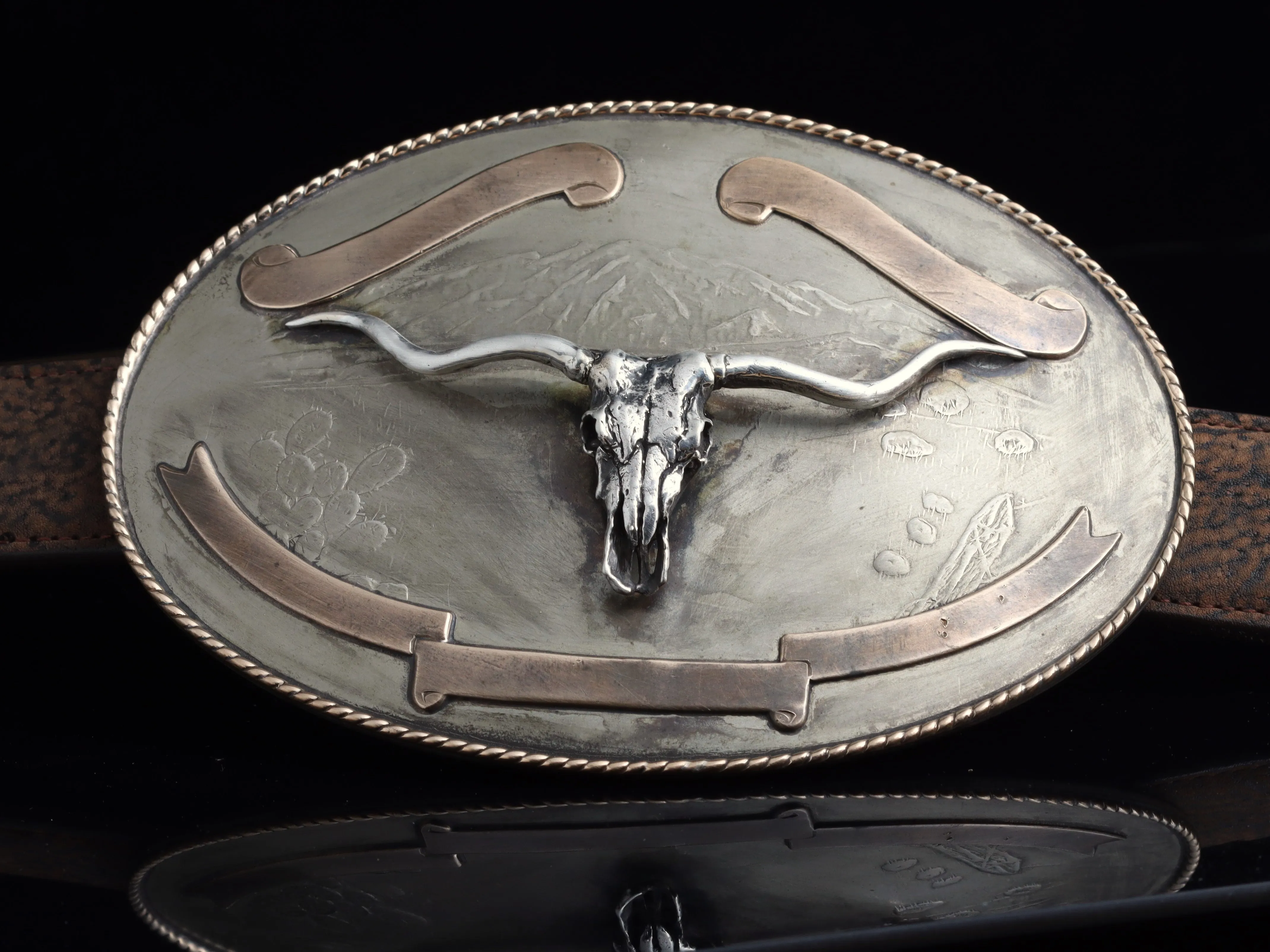 Large Vintage Longhorn