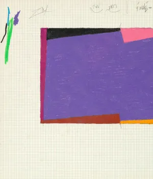 LARRY ZOX "ROTATION" DRAWING