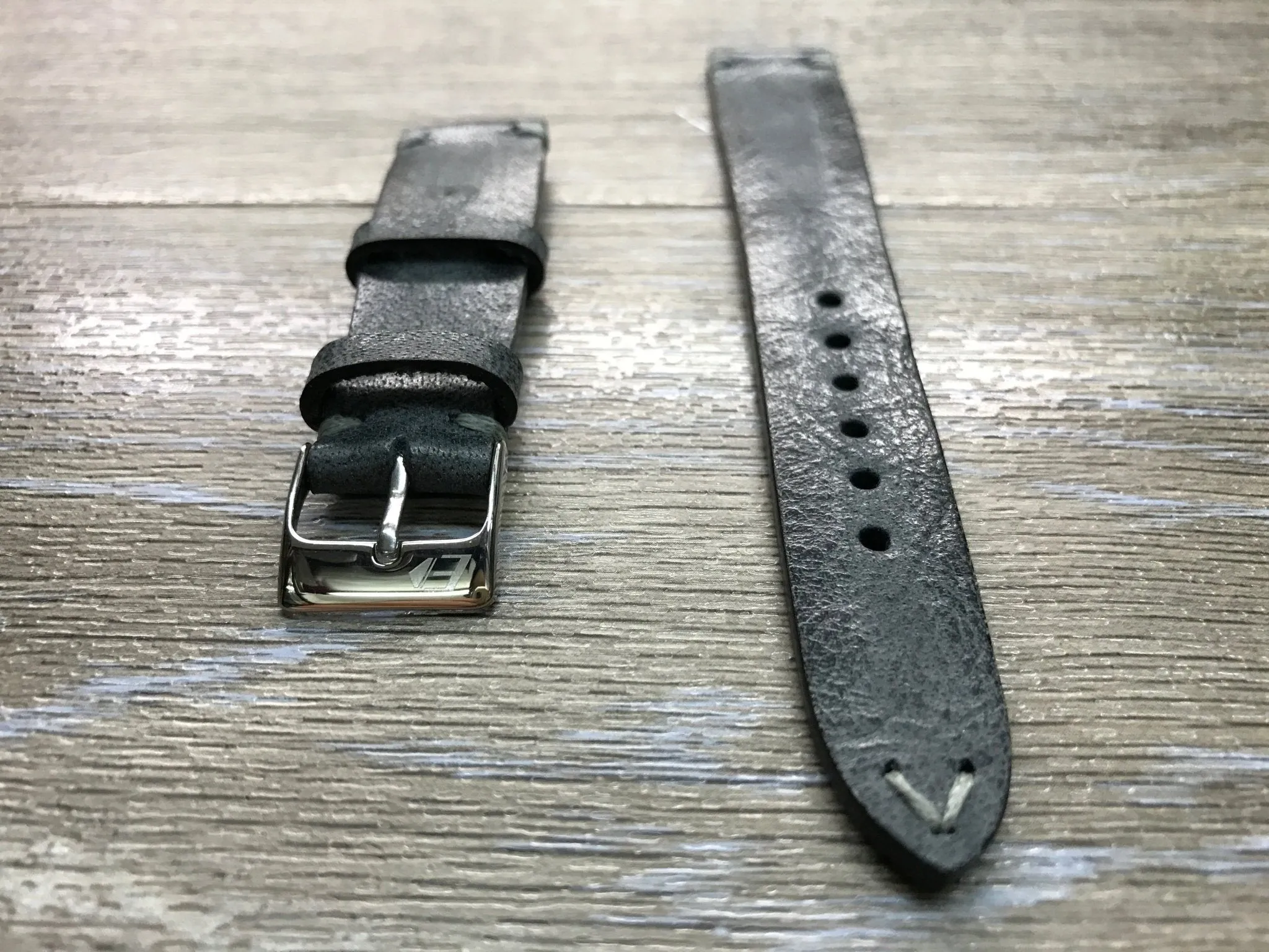 Leather Watch Strap, 20mm watch strap, Leather Watch Band, Black Wrist Watch band, 18mm 19mm 22mm leather watch strap, FREE SHIPPING