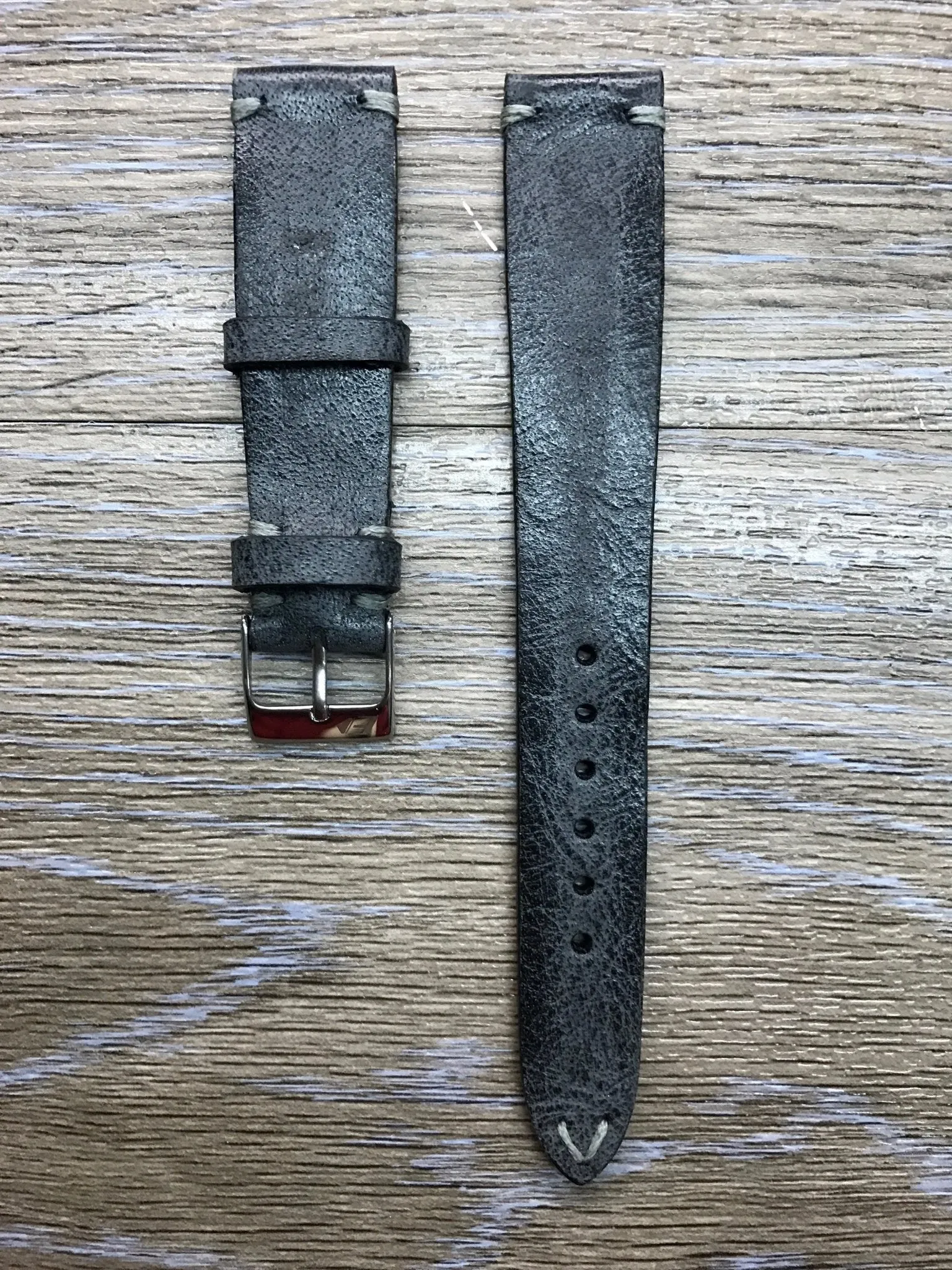 Leather Watch Strap, 20mm watch strap, Leather Watch Band, Black Wrist Watch band, 18mm 19mm 22mm leather watch strap, FREE SHIPPING