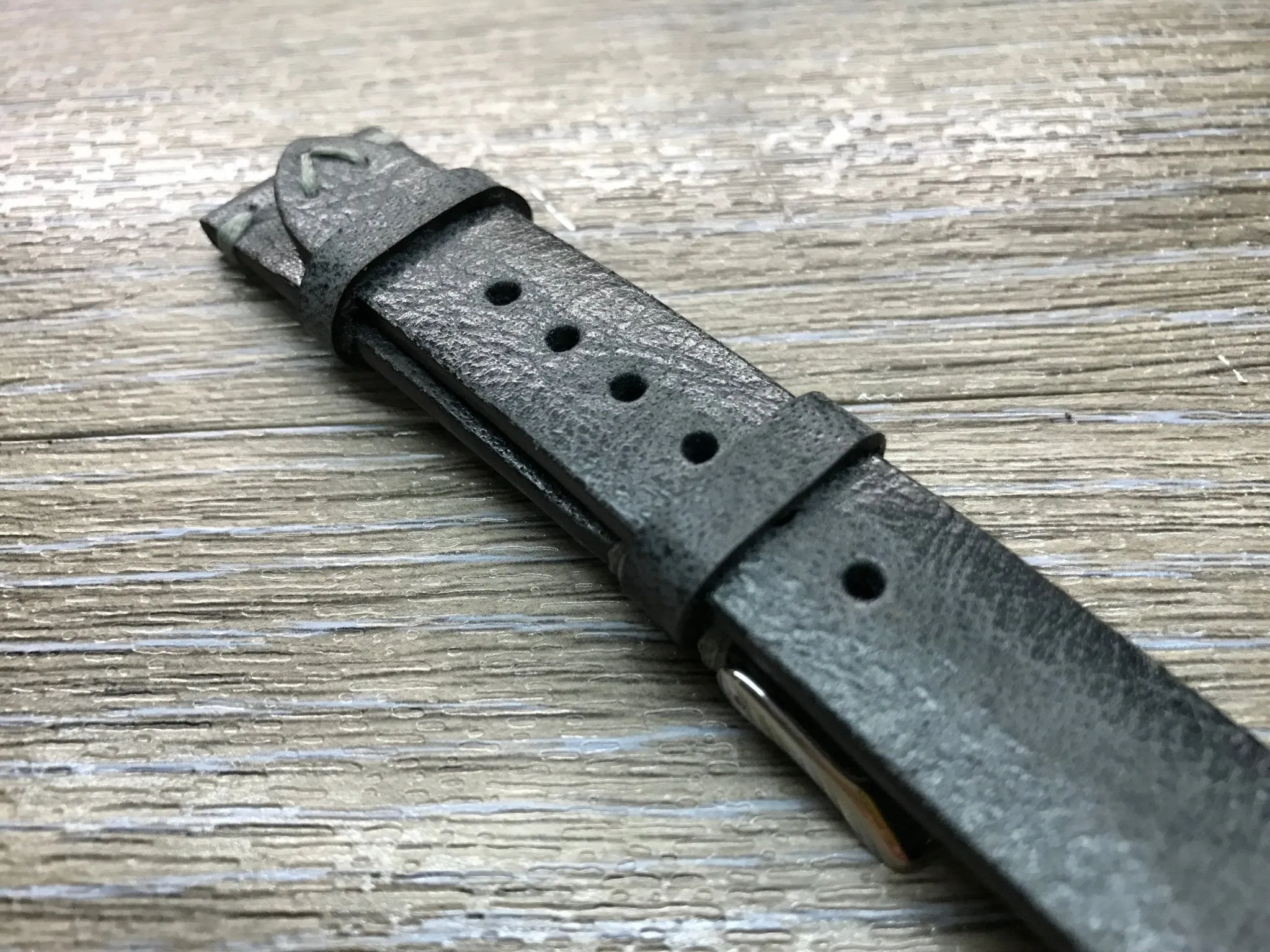Leather Watch Strap, 20mm watch strap, Leather Watch Band, Black Wrist Watch band, 18mm 19mm 22mm leather watch strap, FREE SHIPPING