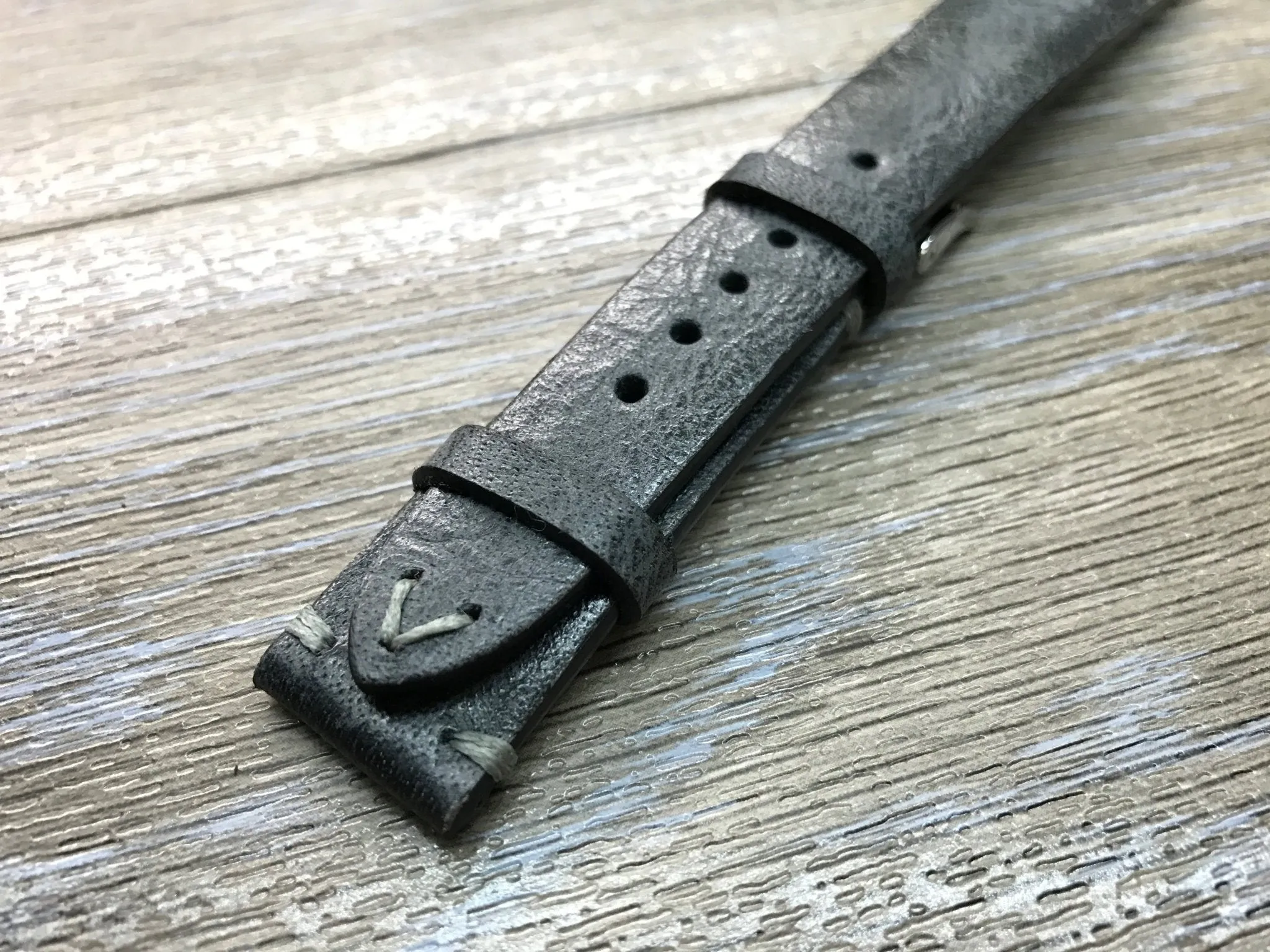 Leather Watch Strap, 20mm watch strap, Leather Watch Band, Black Wrist Watch band, 18mm 19mm 22mm leather watch strap, FREE SHIPPING