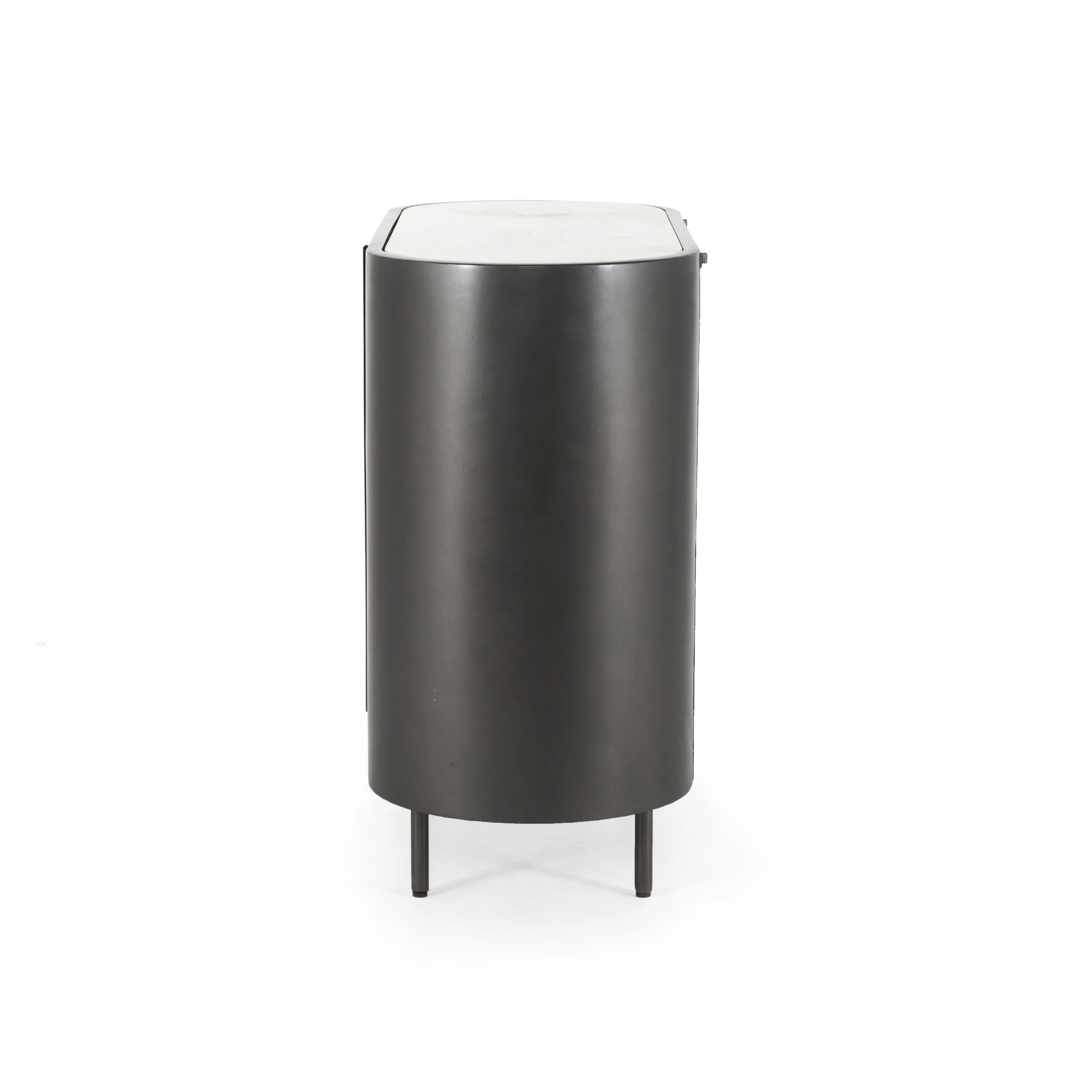 Libby Small Cabinet-Gunmetal
