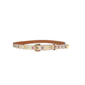 Louis Vuitton Multicolor Monogram Belt