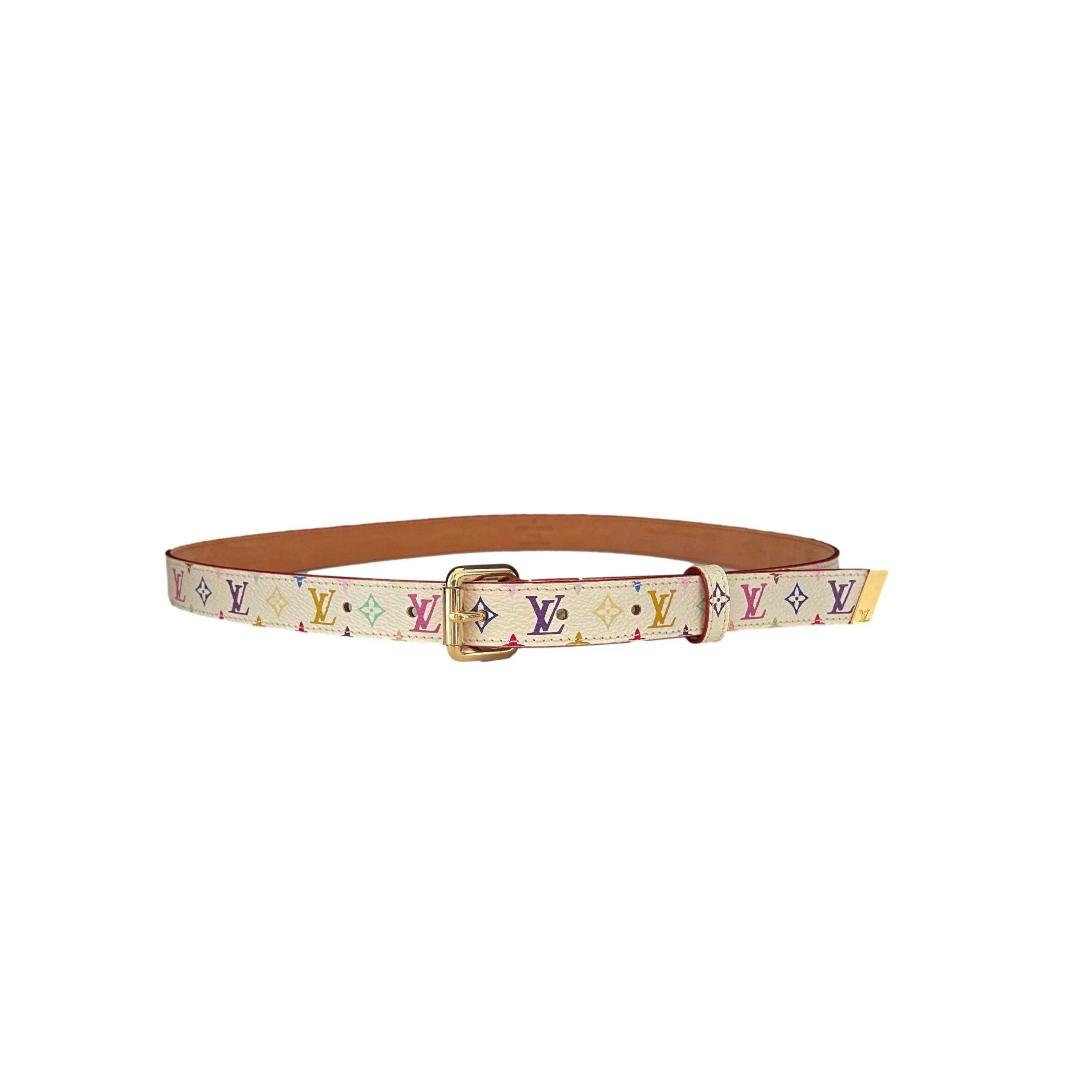 Louis Vuitton Multicolor Monogram Belt